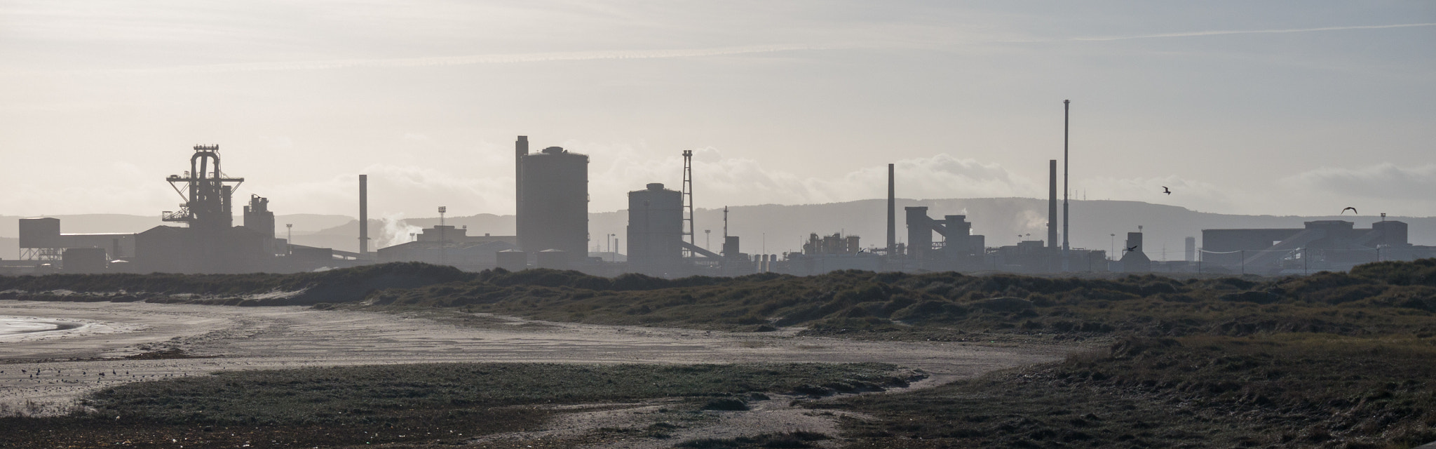 Panasonic Lumix DMC-G6 + LUMIX G VARIO PZ 14-42/F3.5-5.6 sample photo. Redcar steel works photography