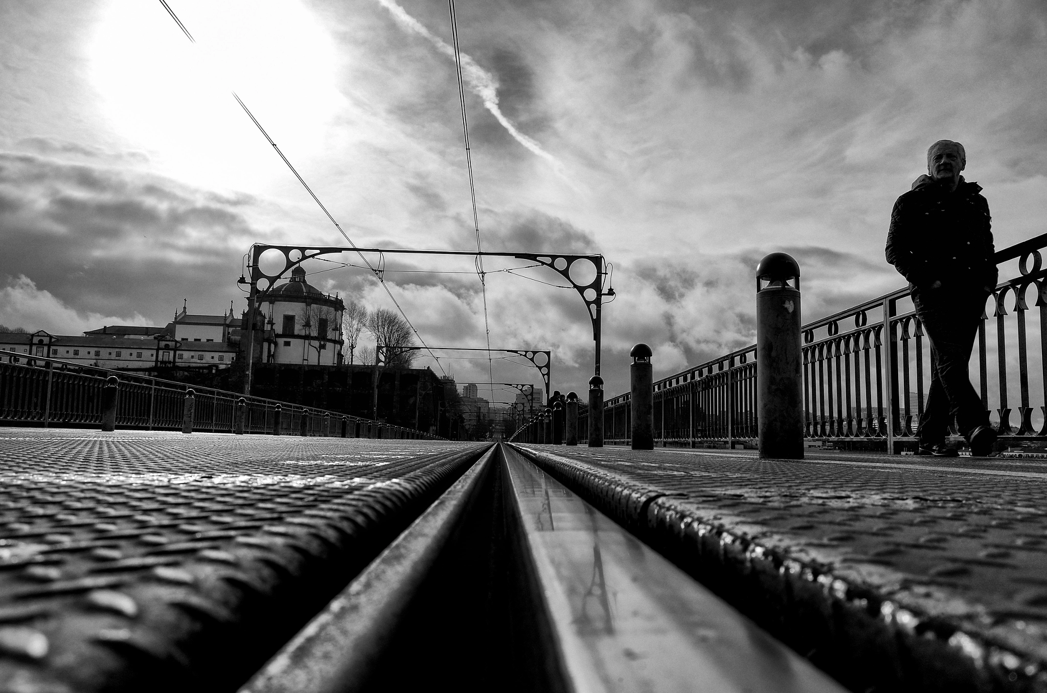 Ricoh GR + GR Lens sample photo. The rail photography