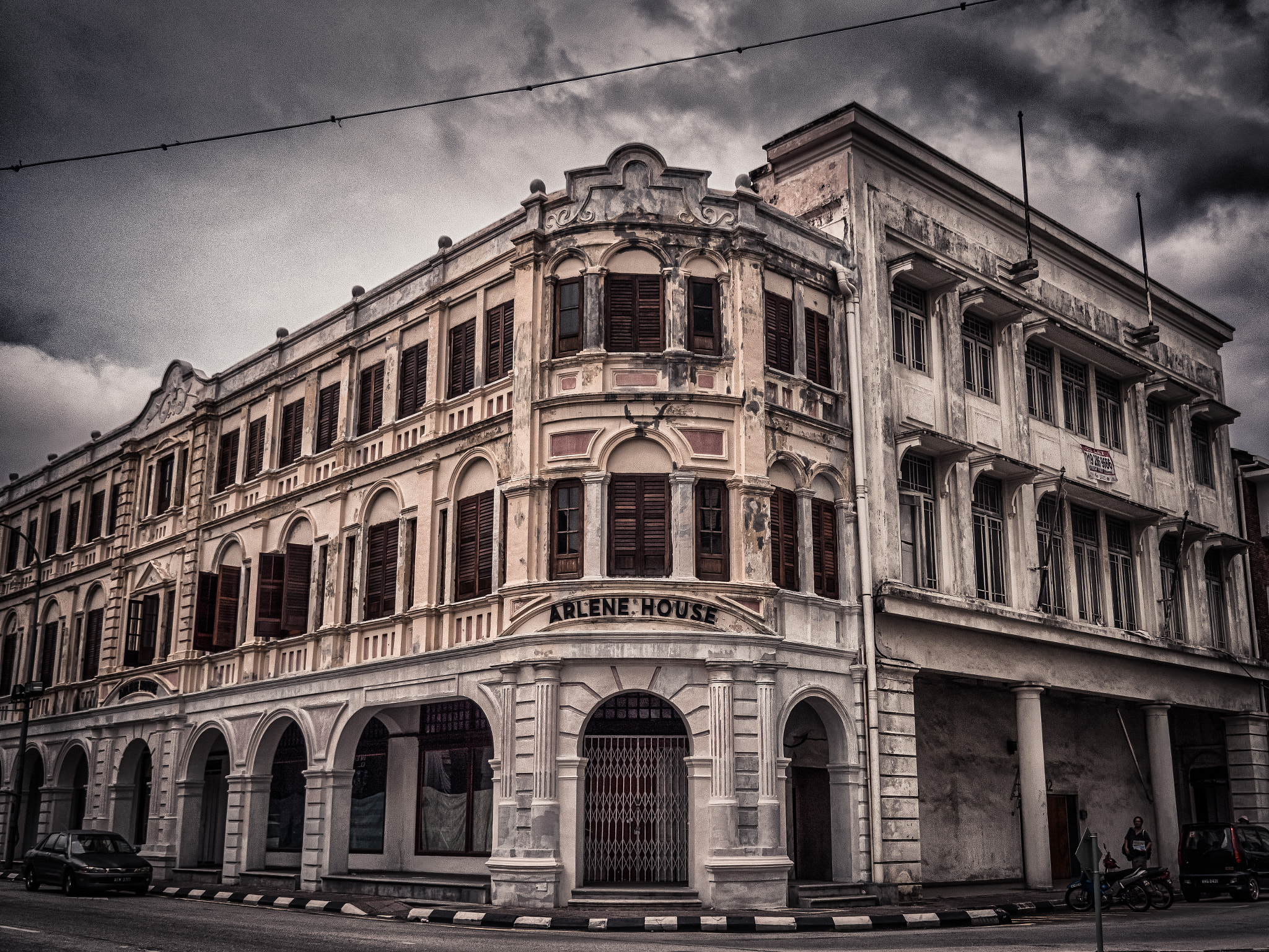 Olympus PEN-F + OLYMPUS M.9-18mm F4.0-5.6 sample photo. The arlene house in ipoh photography