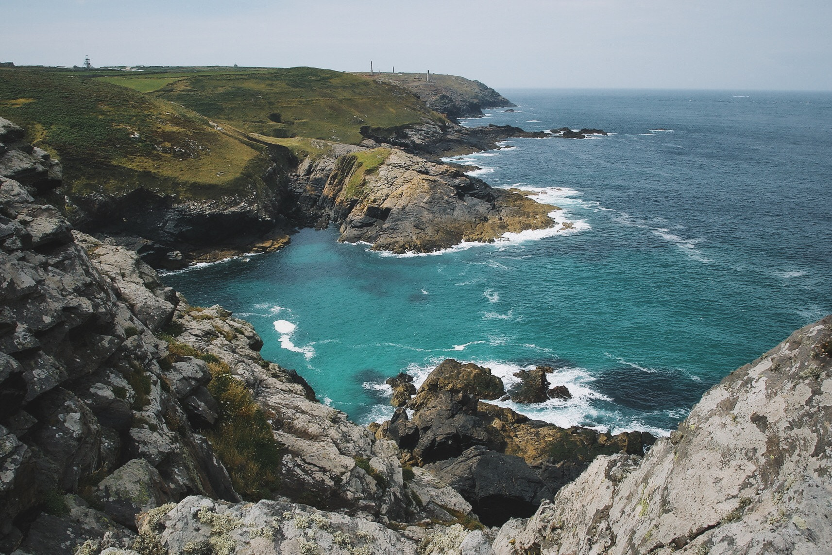 Canon EOS 400D (EOS Digital Rebel XTi / EOS Kiss Digital X) sample photo. Near penn an wlas (land's end), most south western part of cornwall photography