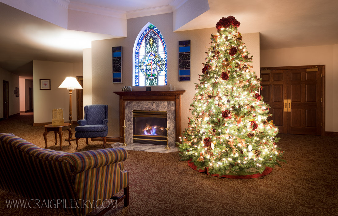 Tamron 18-270mm F3.5-6.3 Di II PZD sample photo. Bradley funeral home interior photography