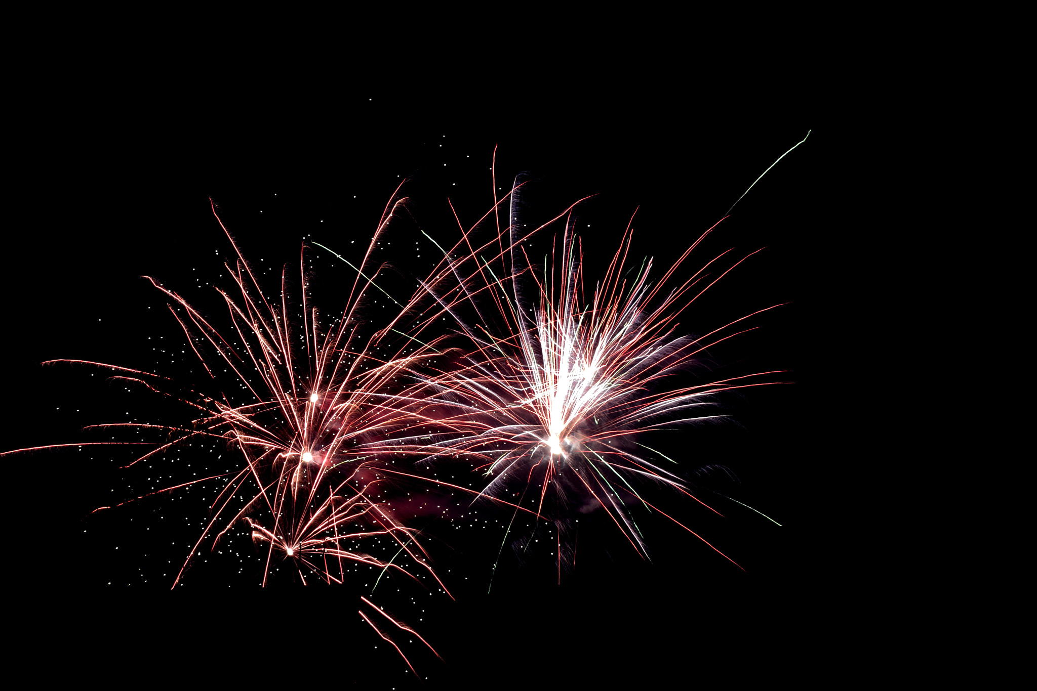Nikon D5500 sample photo. Fireworks photography