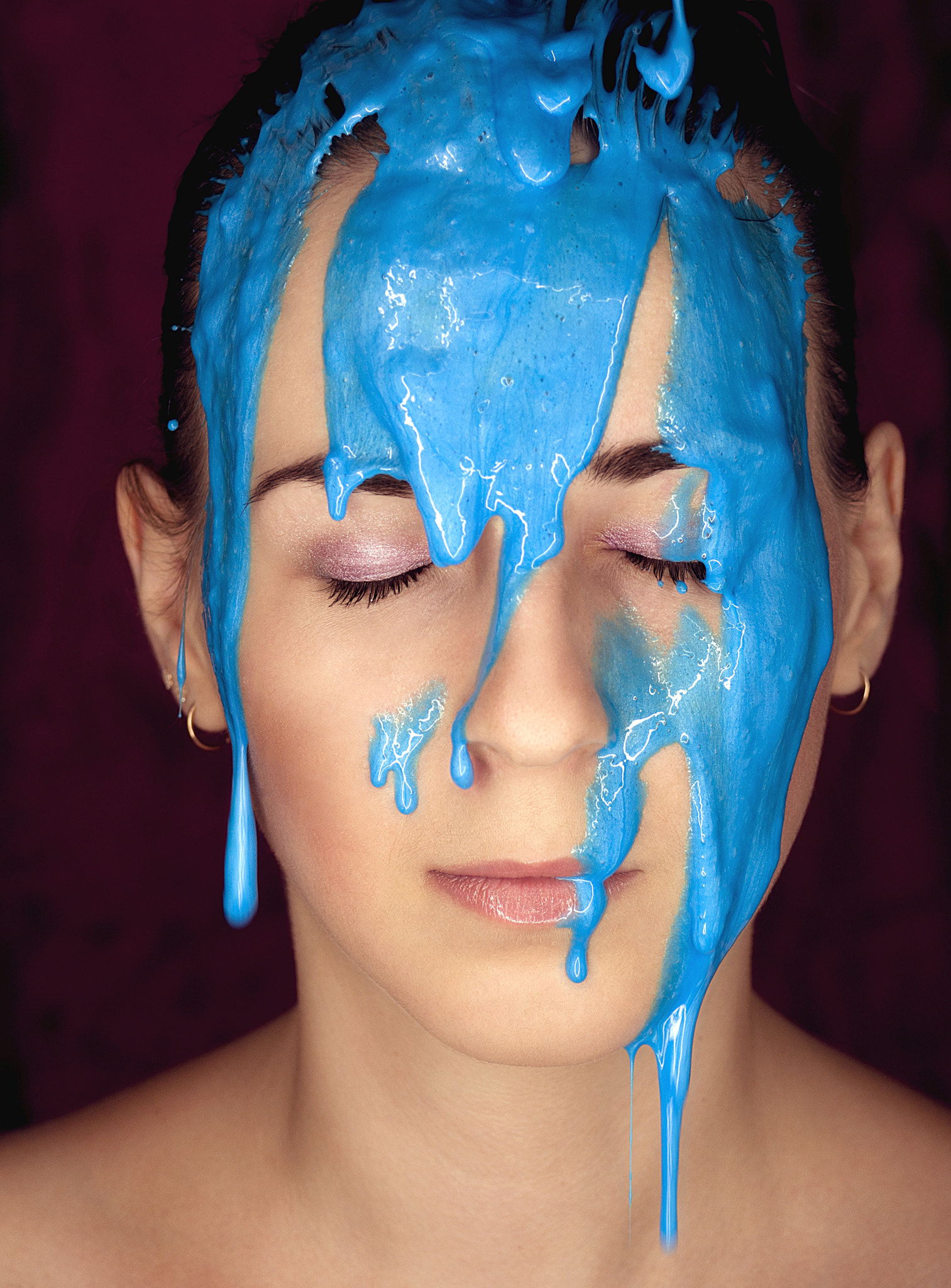 Nikon D5000 sample photo. Paint photography