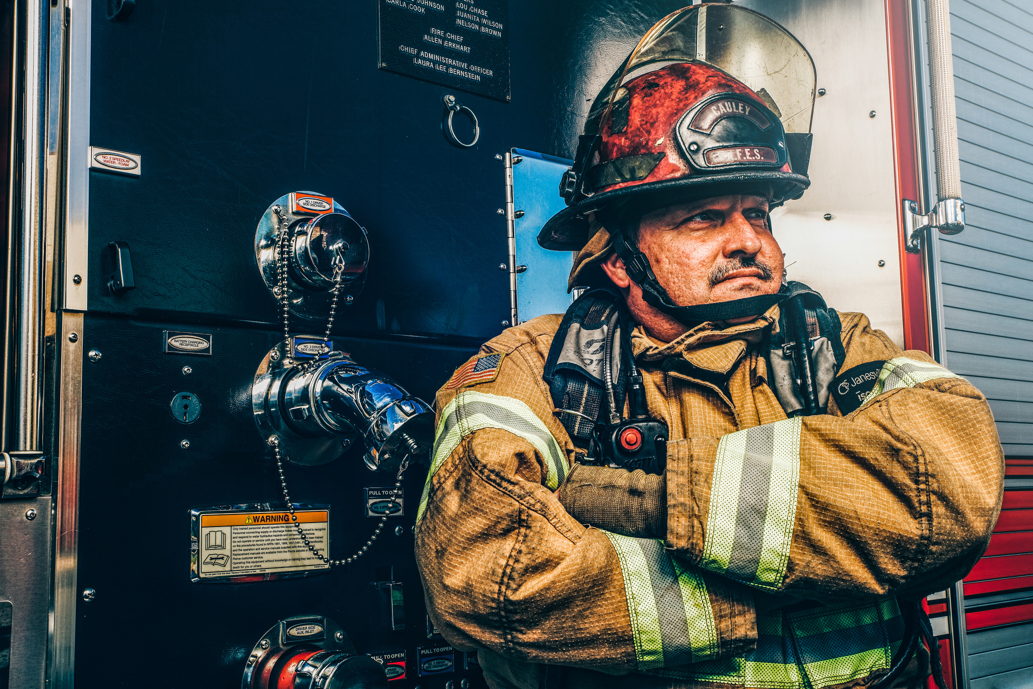 Canon EOS 5DS R + Sigma 24-70mm F2.8 EX DG Macro sample photo. Firemen: those who serve photography