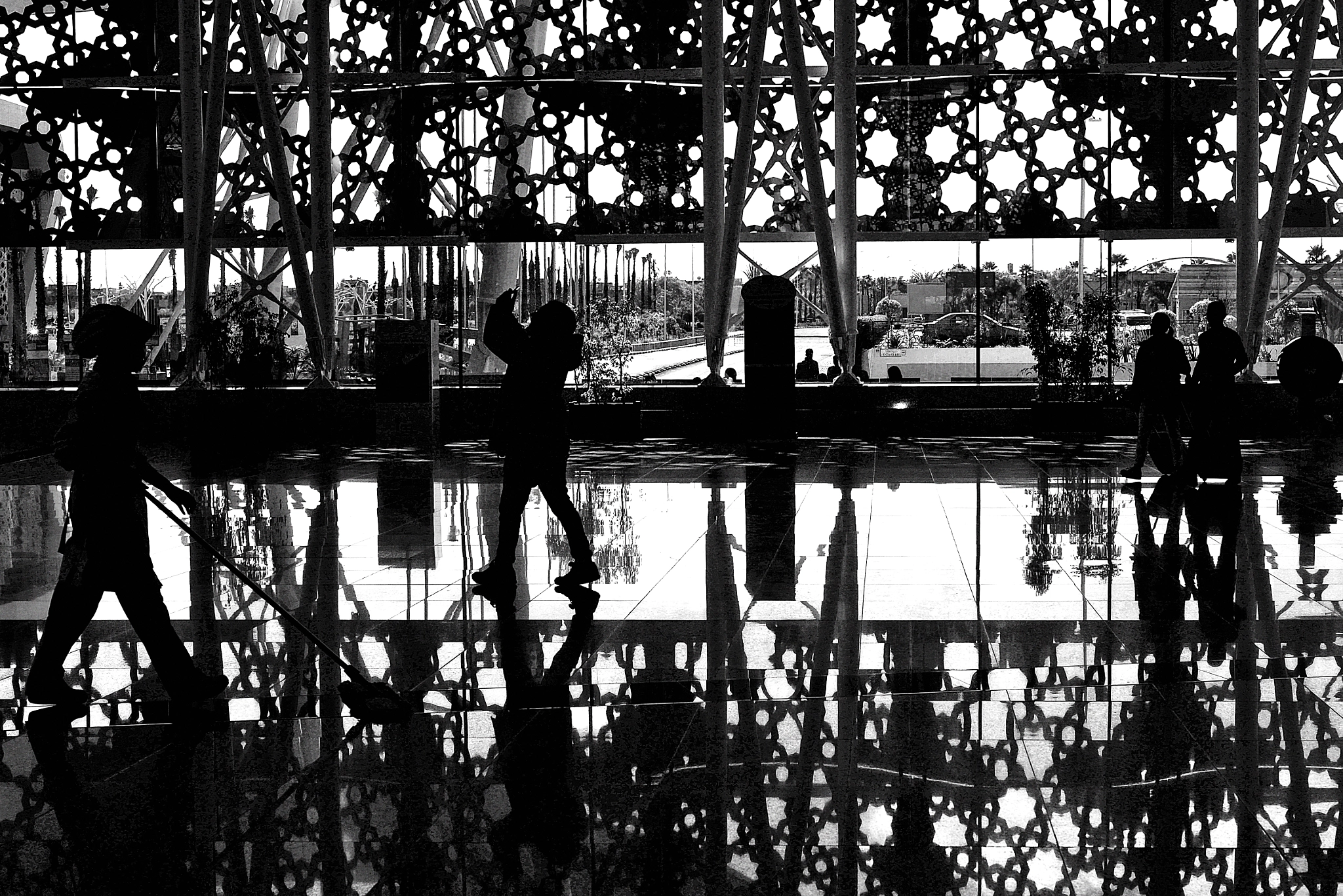 Nikon AF DX Fisheye-Nikkor 10.5mm F2.8G ED sample photo. Menara airport photography