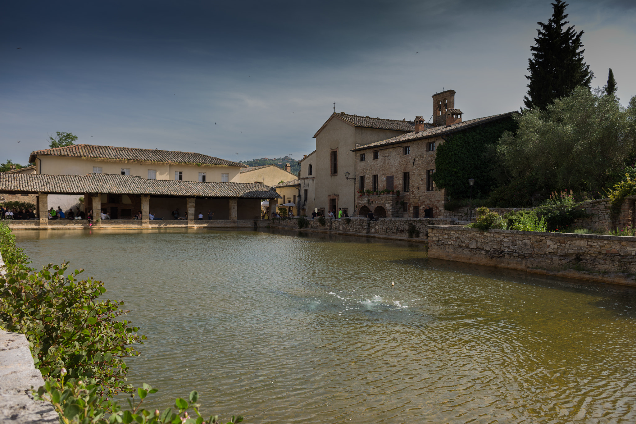 Canon EOS 6D + Canon EF 28mm F2.8 sample photo. Tuscany bagno vignoni photography