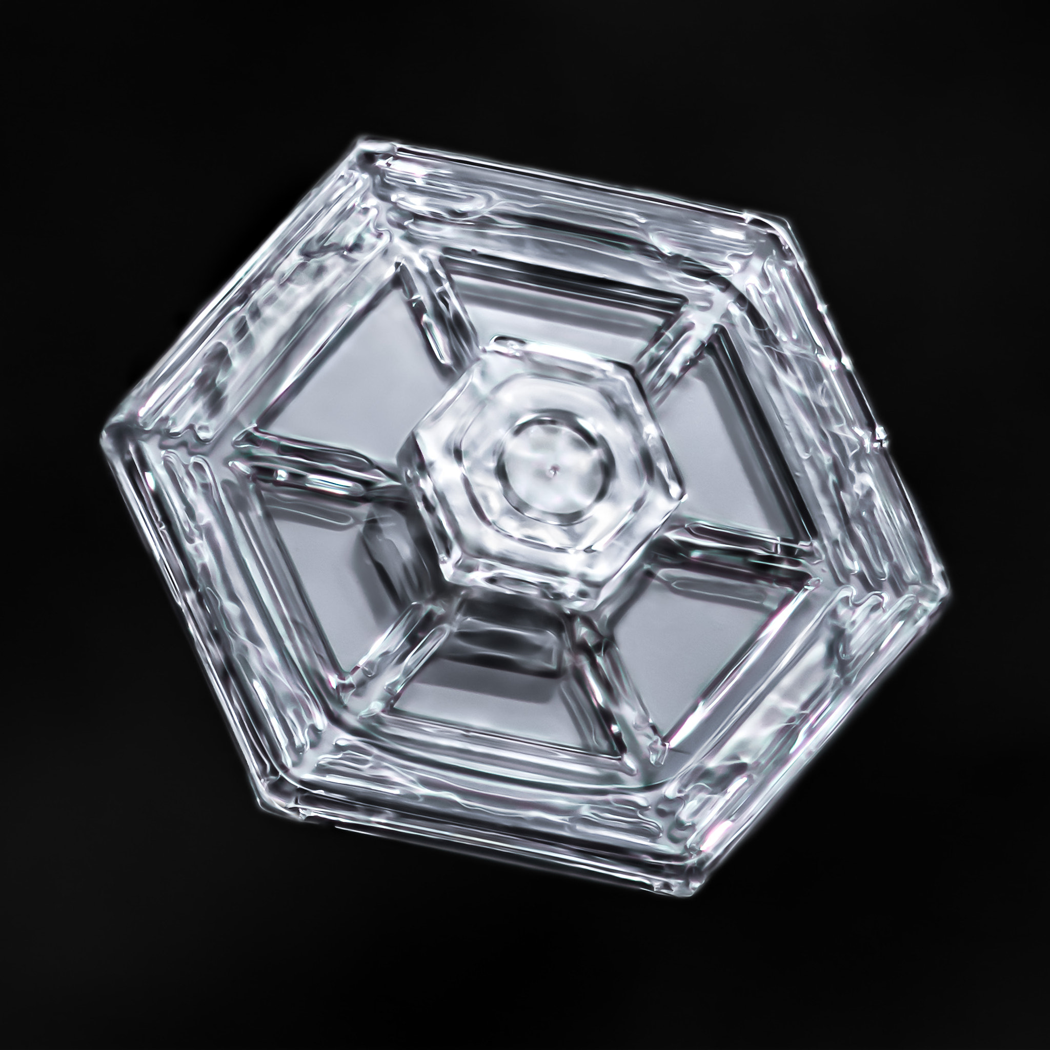 Canon MP-E 65mm F2.5 1-5x Macro Photo sample photo. Snowflake-a-day #46 photography