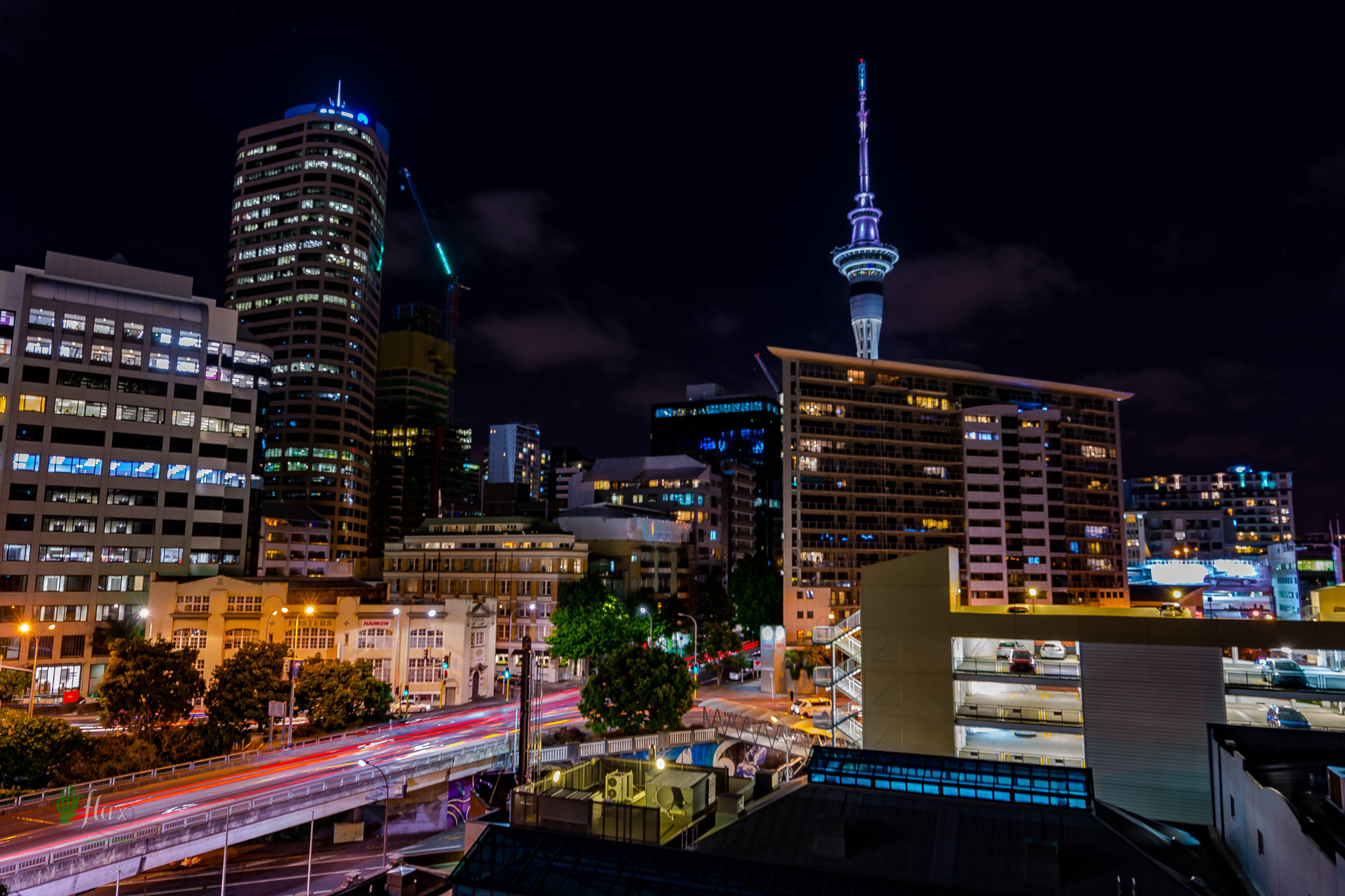Tamron SP 15-30mm F2.8 Di VC USD sample photo. Auckland at night photography