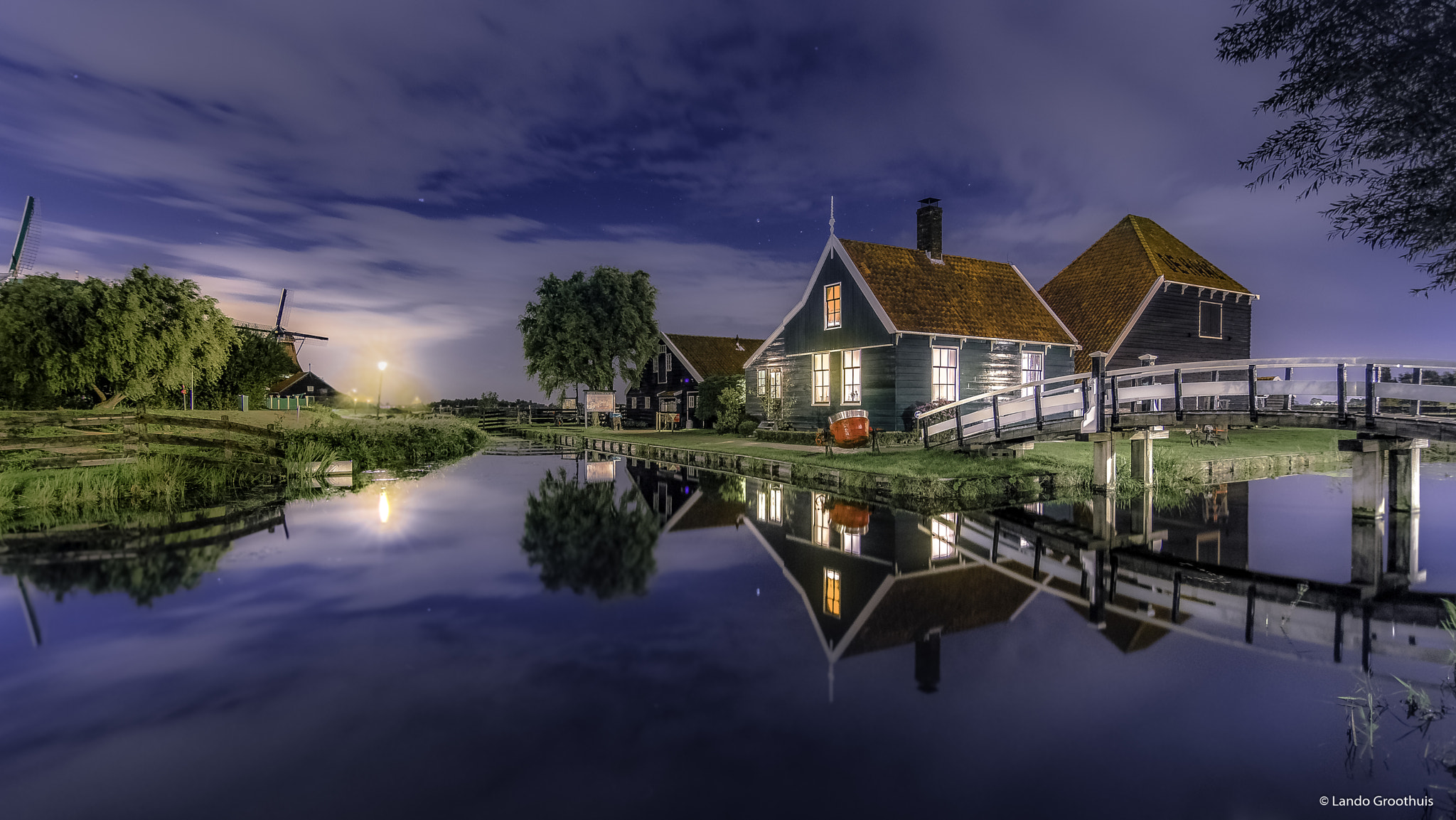 Tokina AT-X Pro 11-16mm F2.8 DX sample photo. Night at the zaanse schans photography