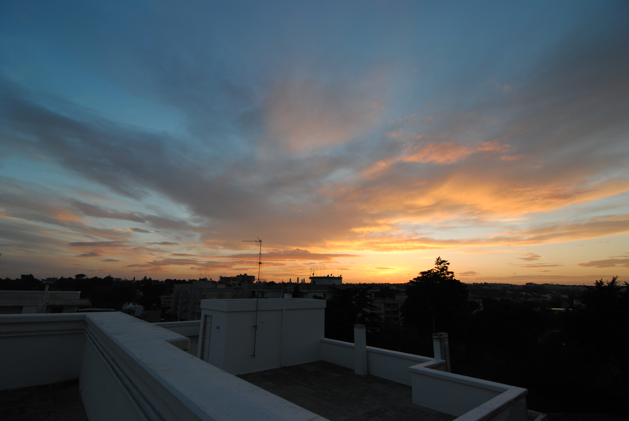 Nikon D3000 sample photo. Special sunset photography