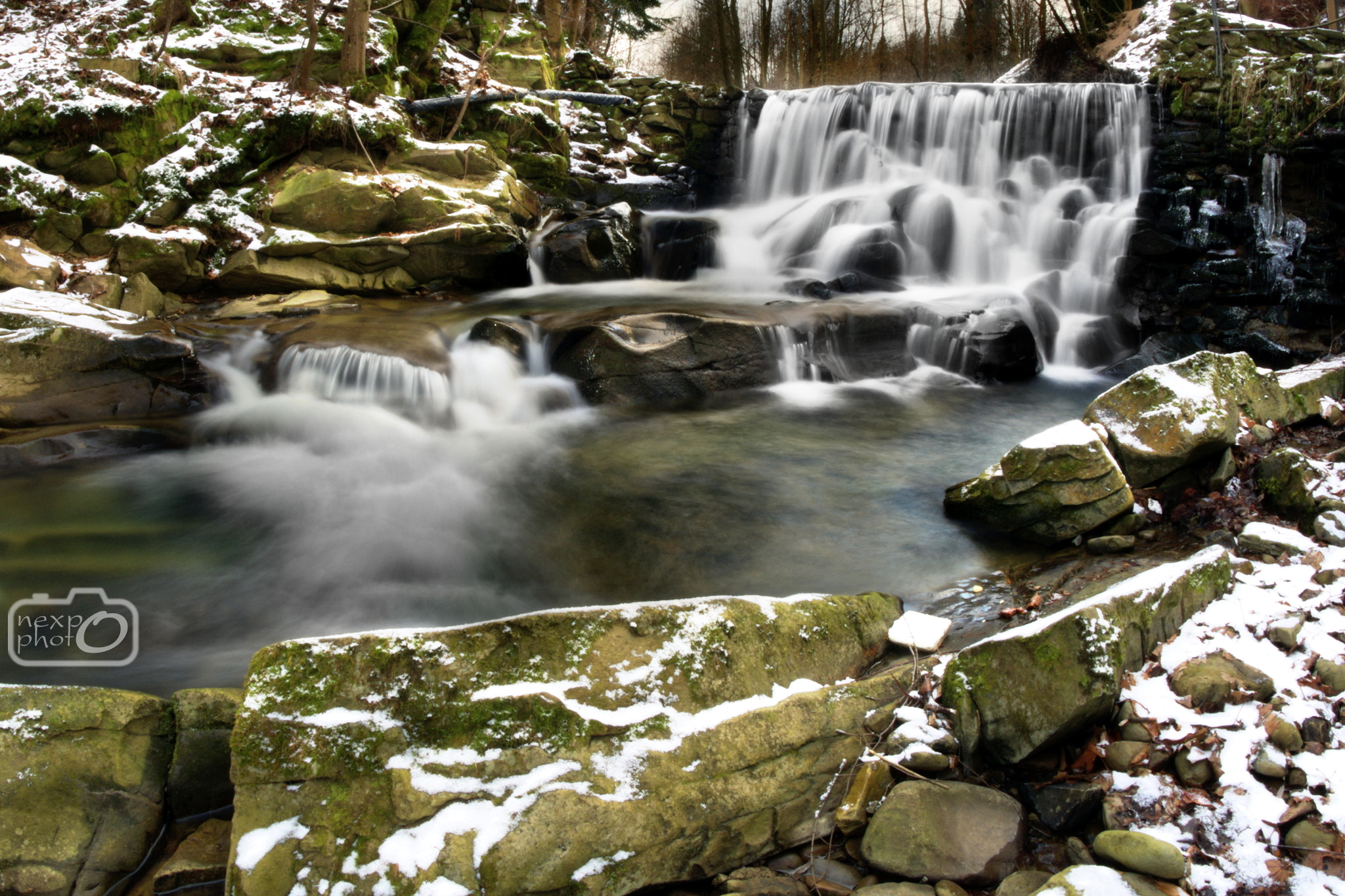 Manual Lens No CPU sample photo. Waterfall photography