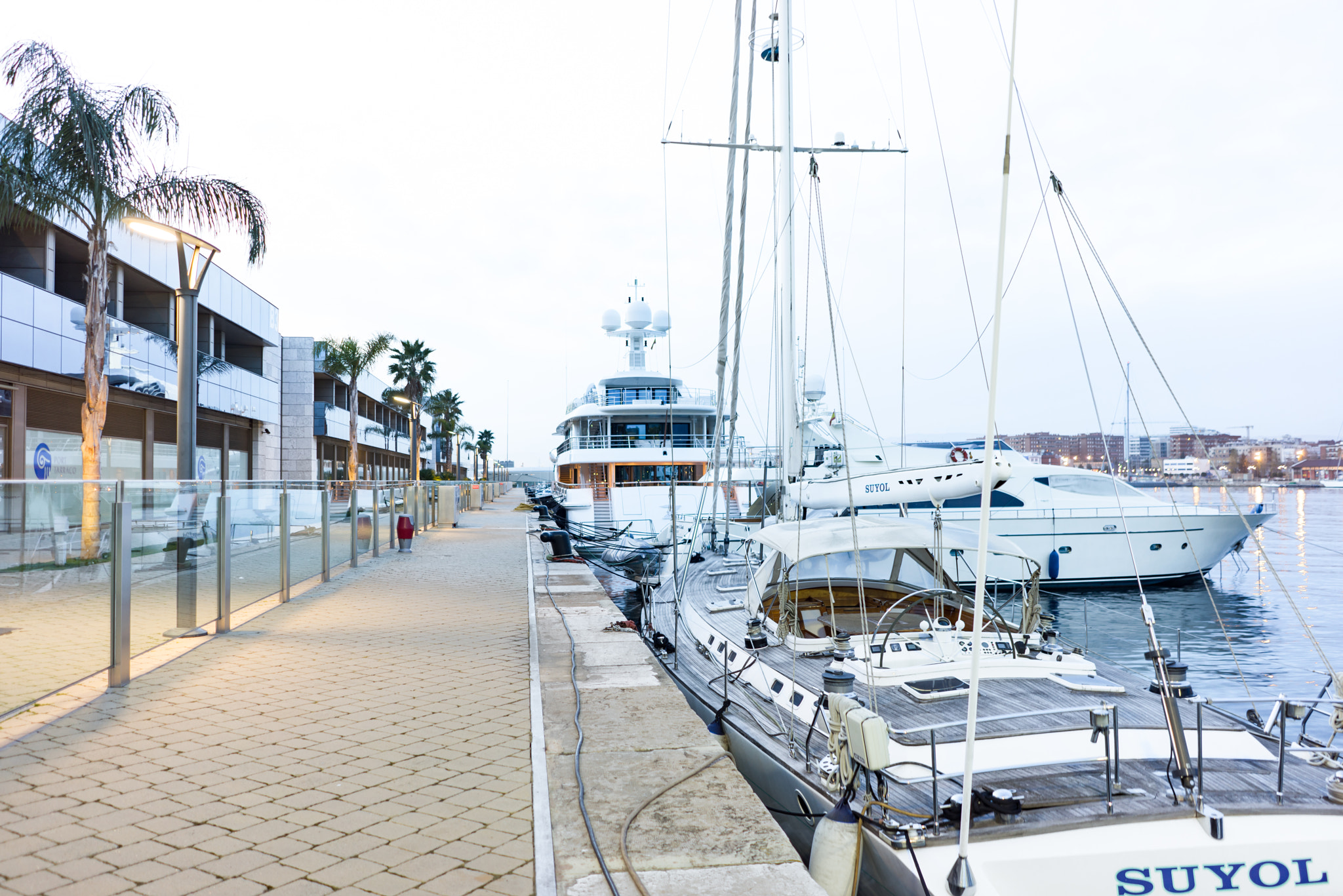 Sony a7R + Sony FE 28mm F2 sample photo. Boats in the harbour 2 photography