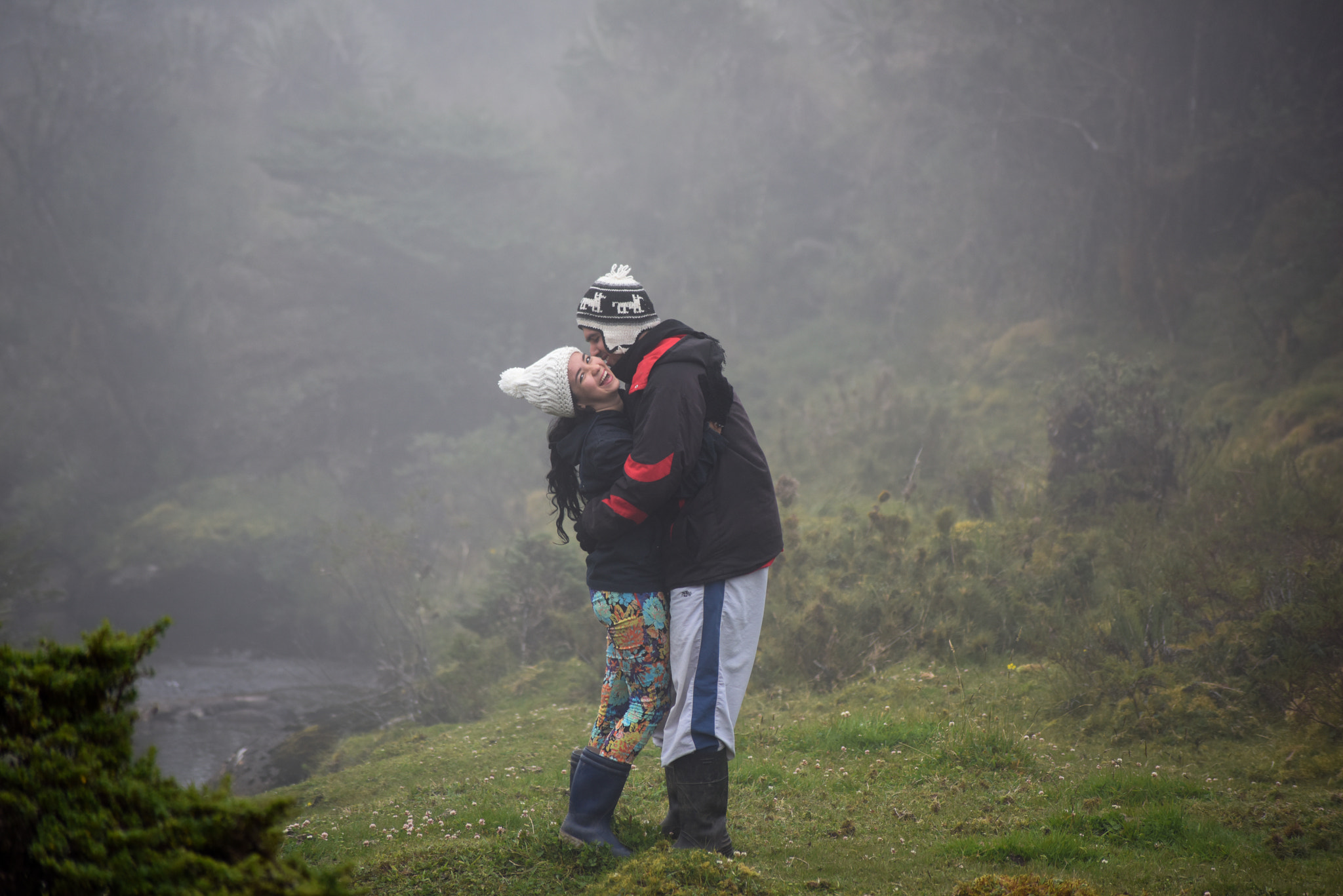 Nikon D810 sample photo. Boyfriends in the colombian paramos photography