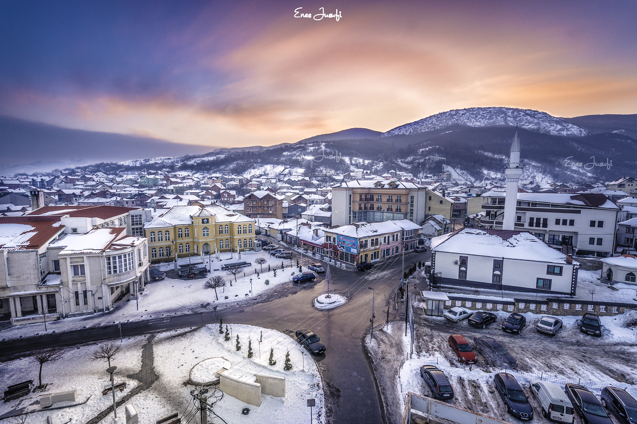 Sigma 10-20mm F4-5.6 EX DC HSM sample photo. Sunset time in city of presevo... photography