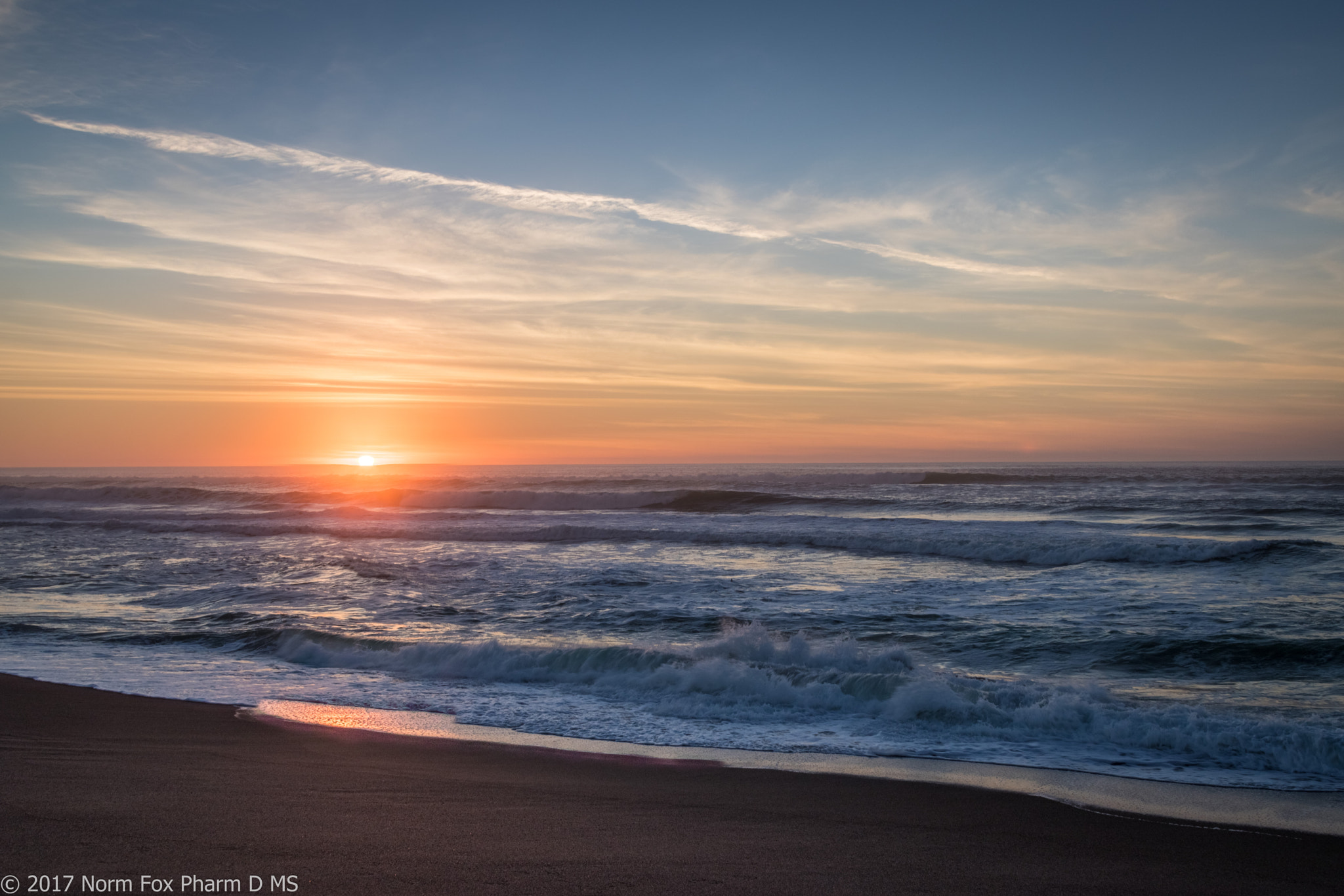 Canon EOS 760D (EOS Rebel T6s / EOS 8000D) sample photo. North beach sunset photography