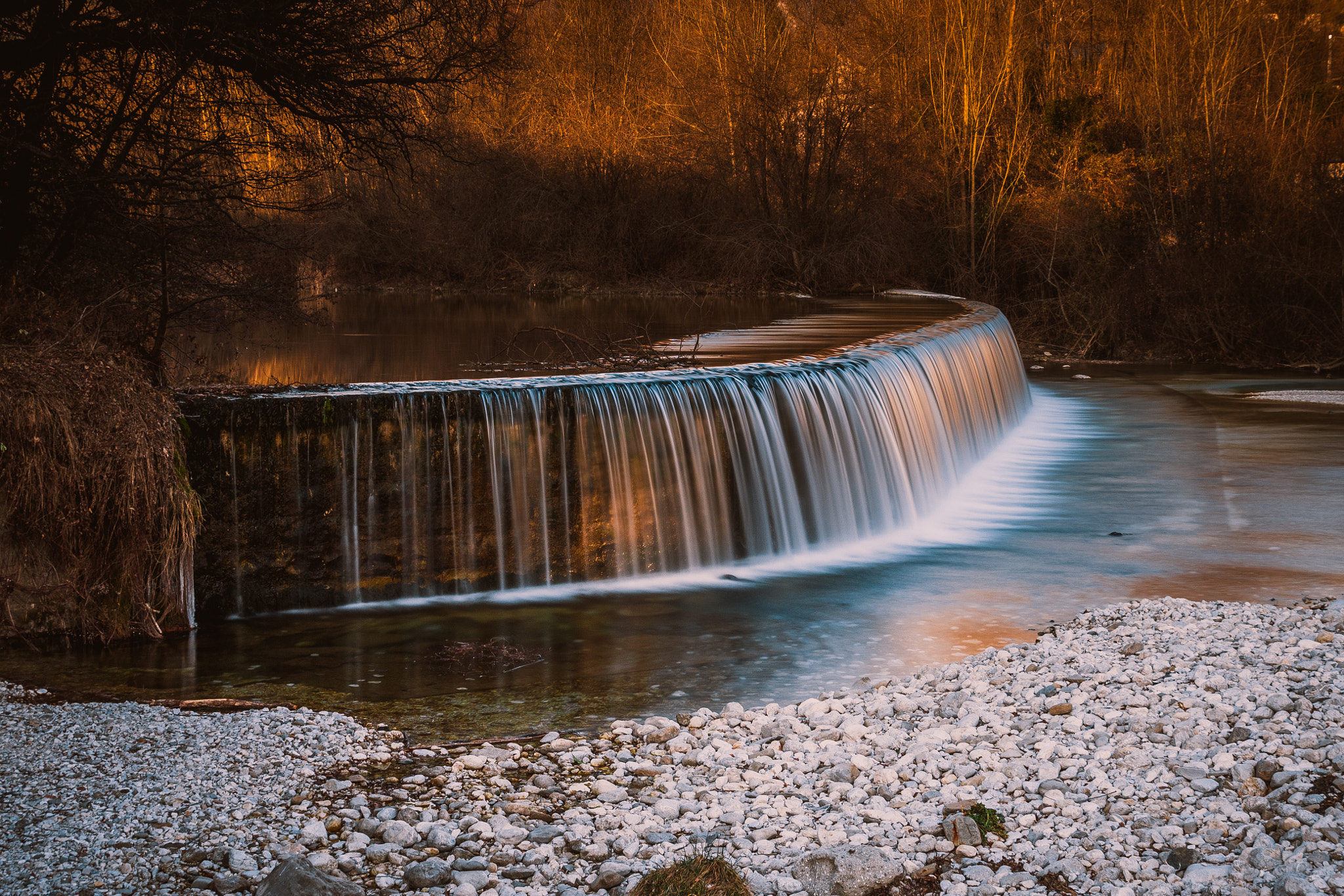 Panasonic Lumix G X Vario 12-35mm F2.8 ASPH Power OIS sample photo. Little waterfall photography