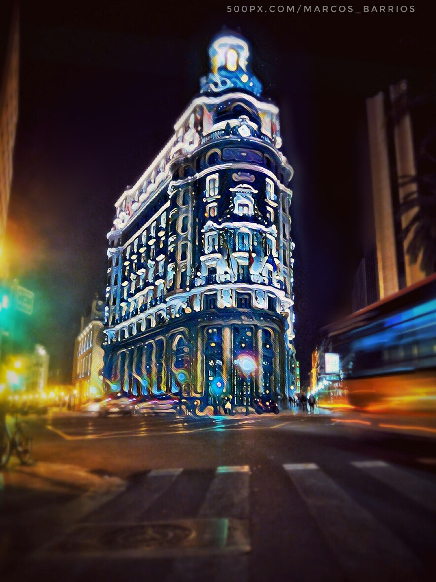 bq Aquaris E5 FHD sample photo. Magic bank of valencia photography