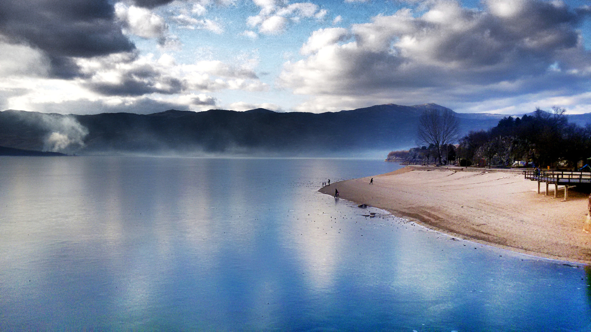 Samsung GT-I9300I sample photo. Frozen lake photography