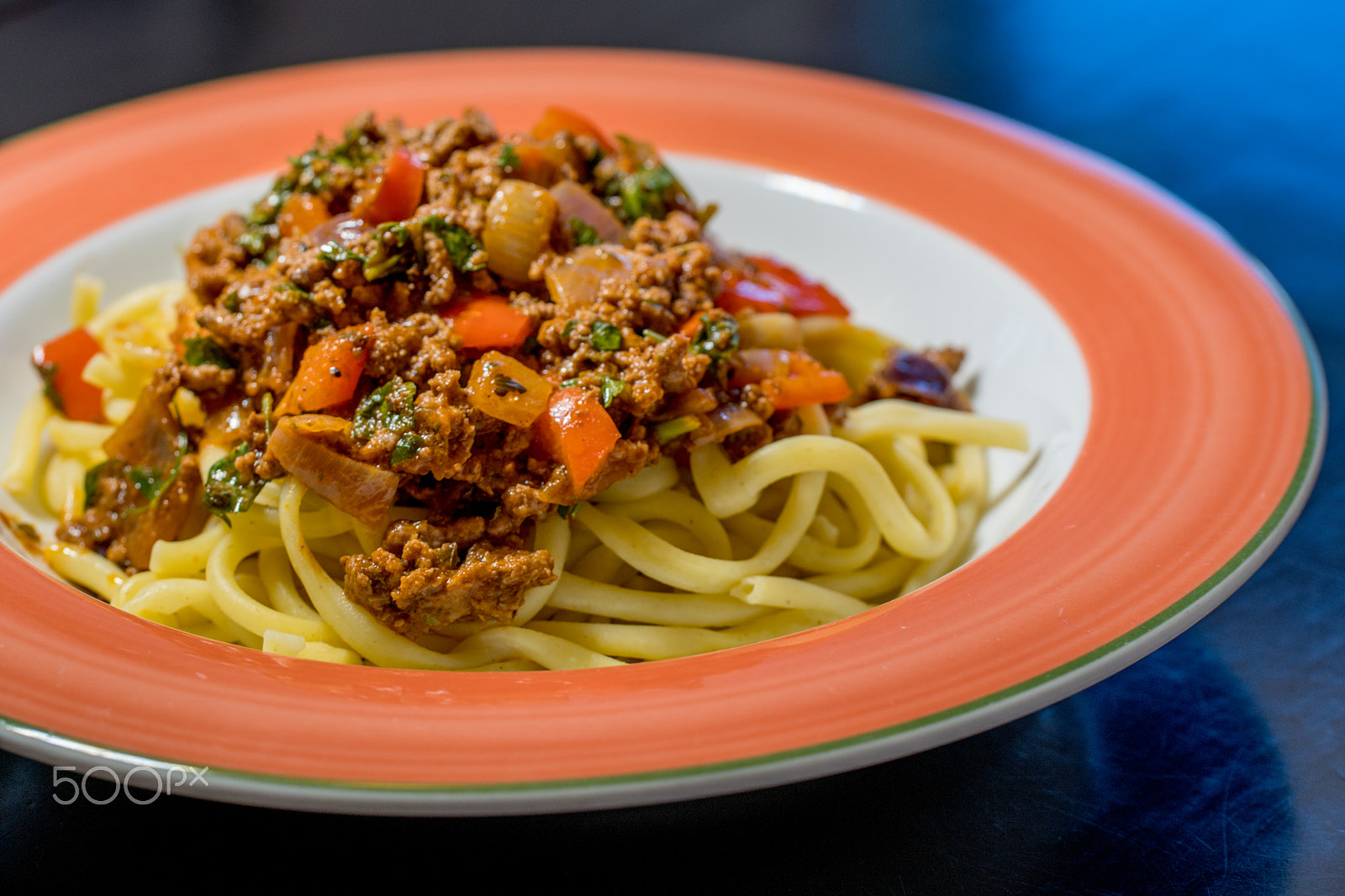 Sony a6300 sample photo. Bucatini pasta photography