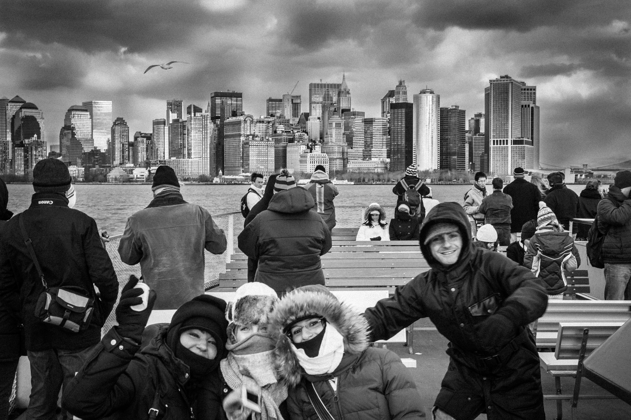 Leica M8 sample photo. Freezing manhattan photography