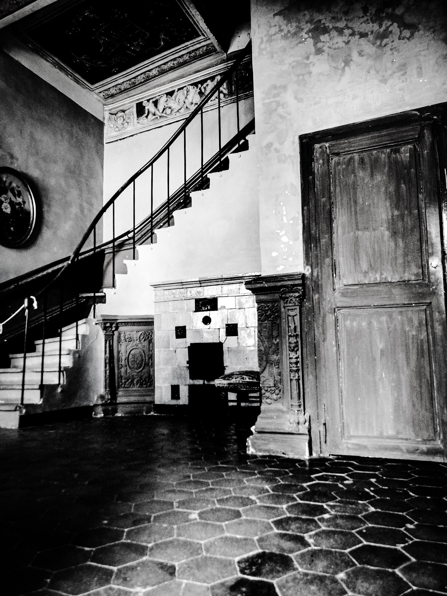 Olympus SZ-31MR sample photo. The old hall photography