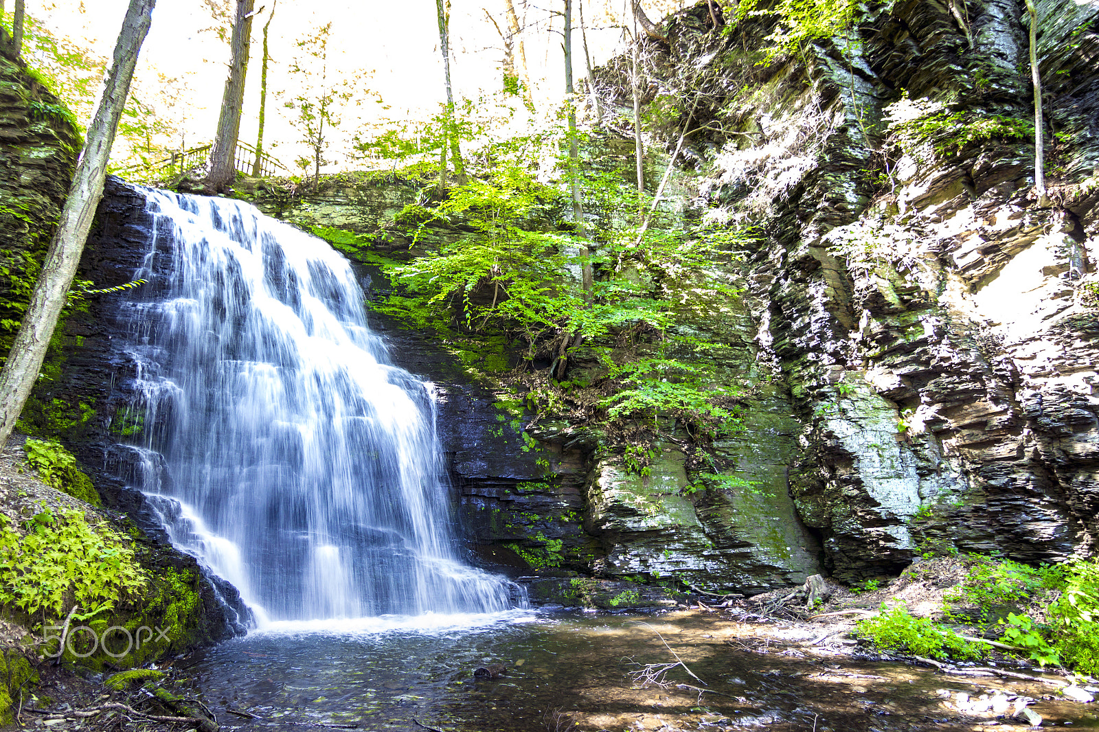 Canon EOS 600D (Rebel EOS T3i / EOS Kiss X5) sample photo. Soothing waterfall photography