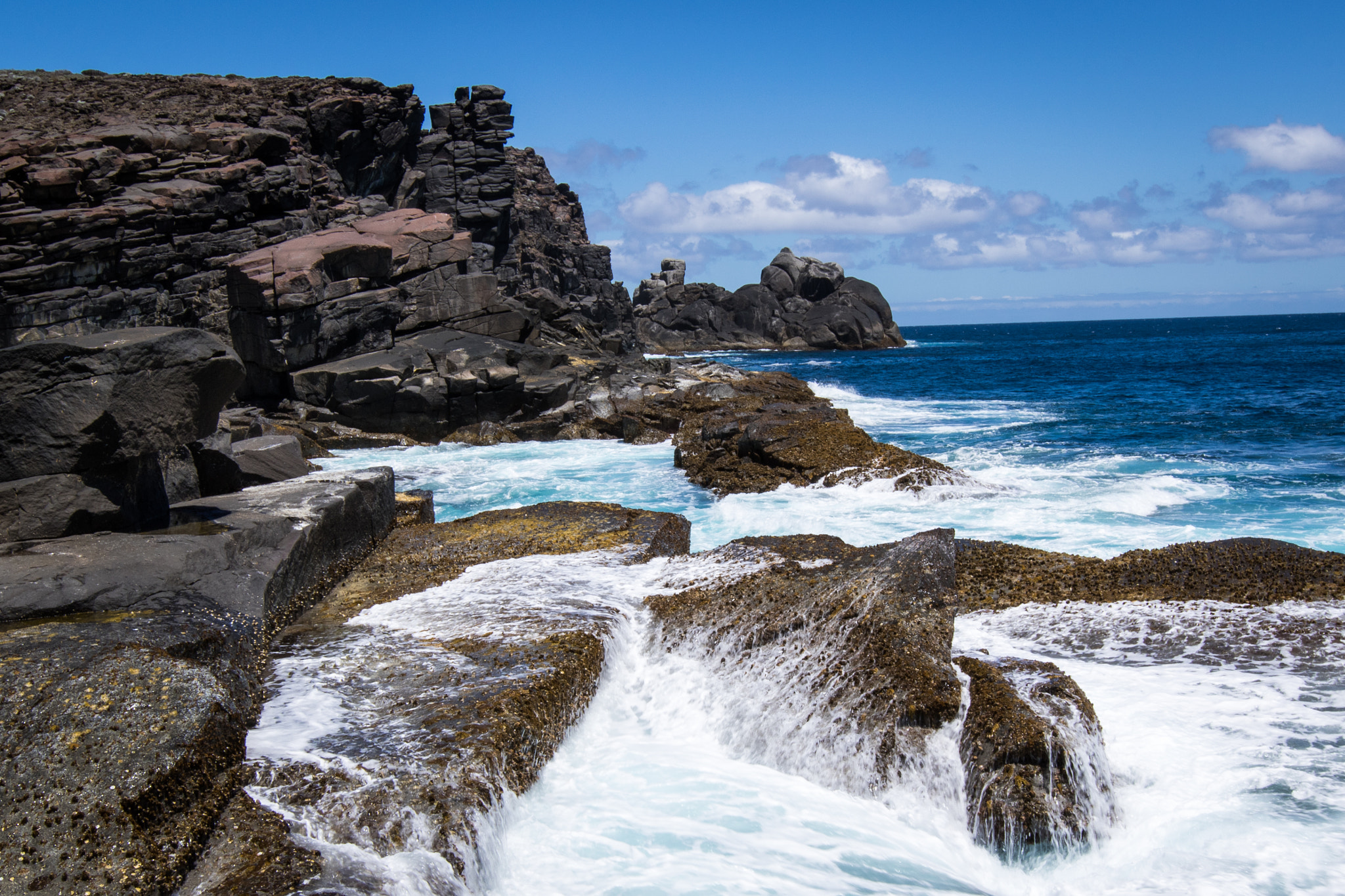 Canon EF 16-35mm F2.8L II USM sample photo. West cape howe rocks photography