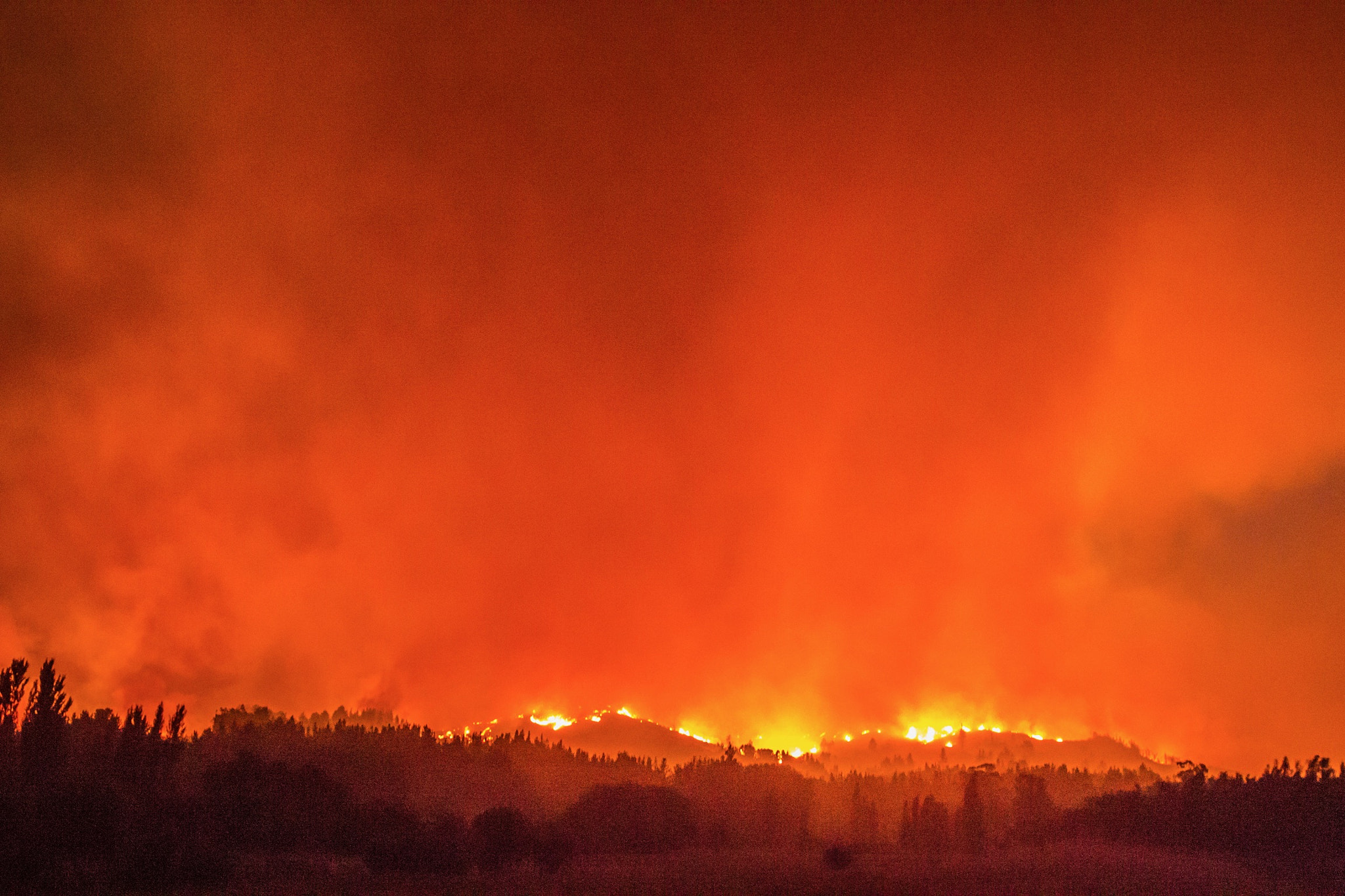 Canon EF 24-85mm F3.5-4.5 USM sample photo. Incendio en portezuelo photography