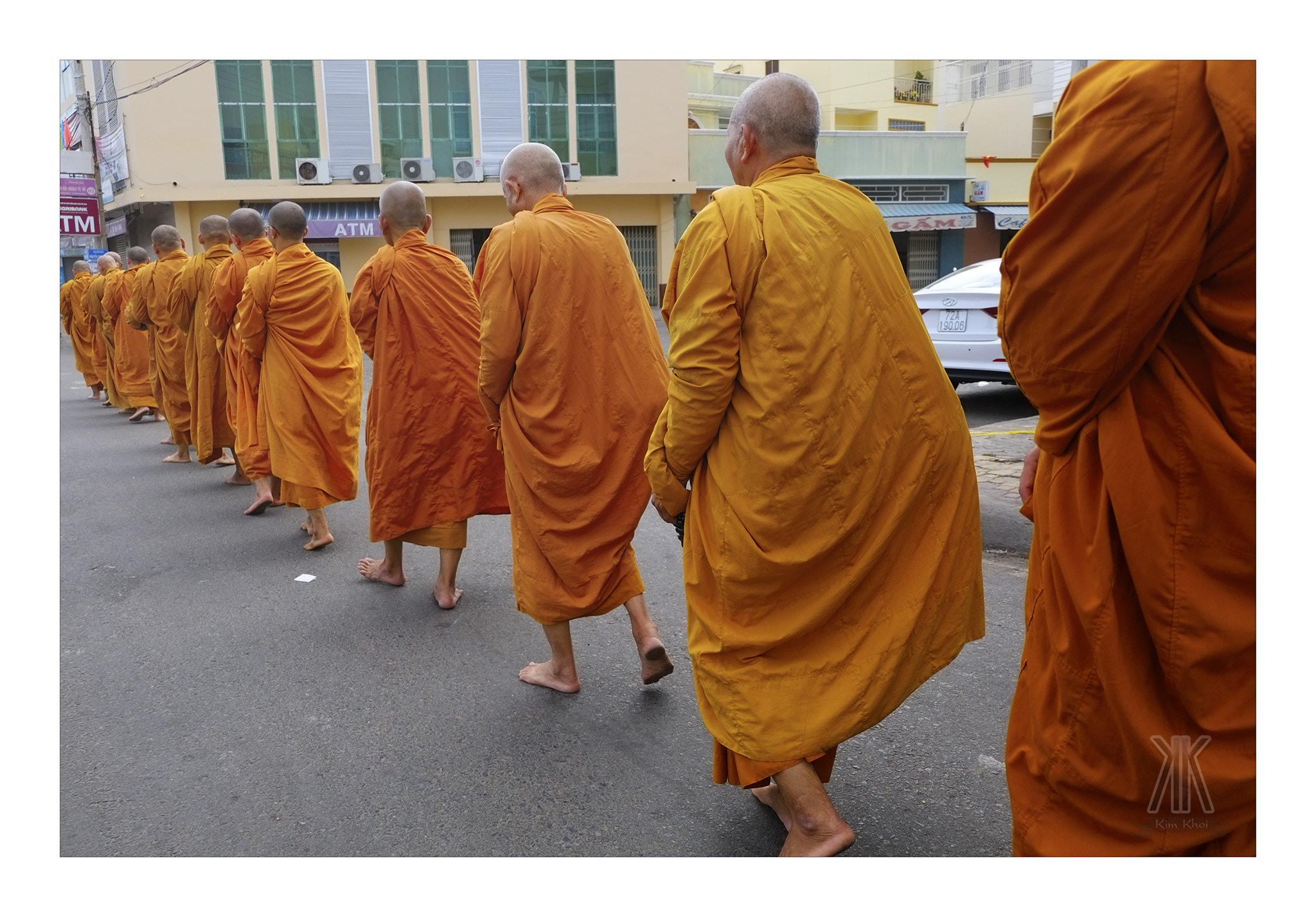 Fujifilm XC 16-50mm F3.5-5.6 OIS II sample photo. March of the monks 2 photography
