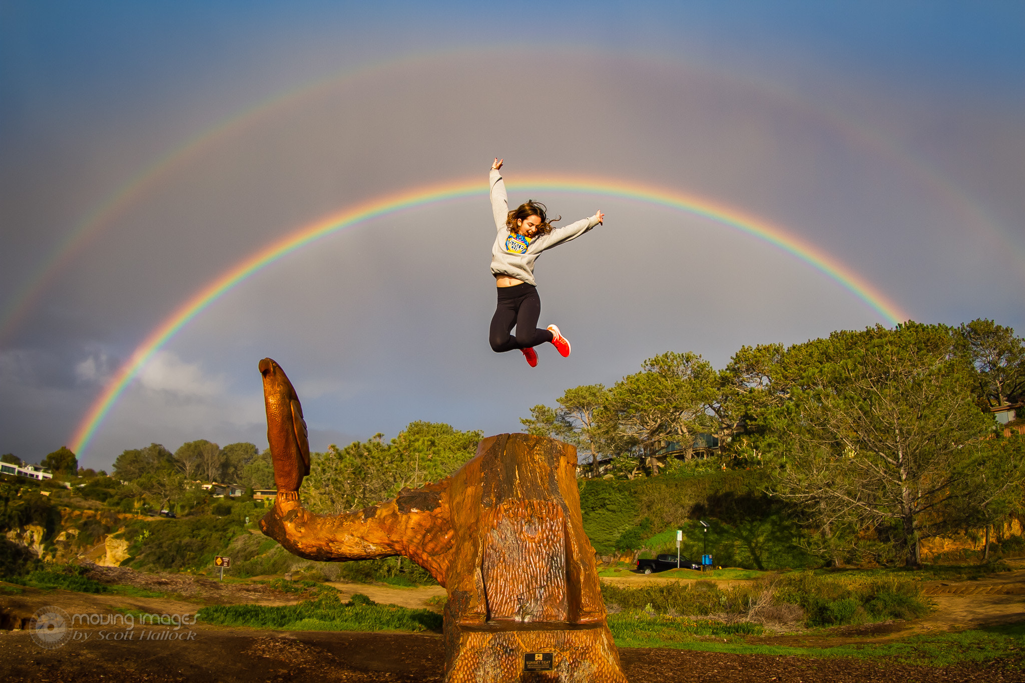 Canon EOS 7D + Canon EF 8-15mm F4L Fisheye USM sample photo. Double rainbow feeling photography