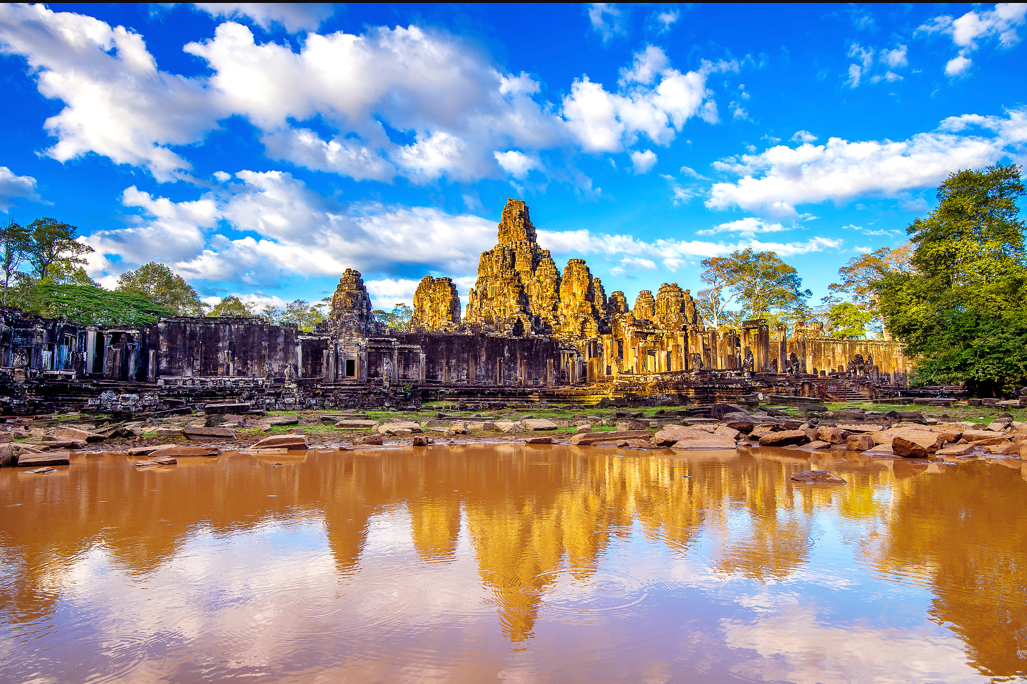 Nikon D4S sample photo. Ancient stone faces of bayon temple, angkor wat, siam reap, camb photography