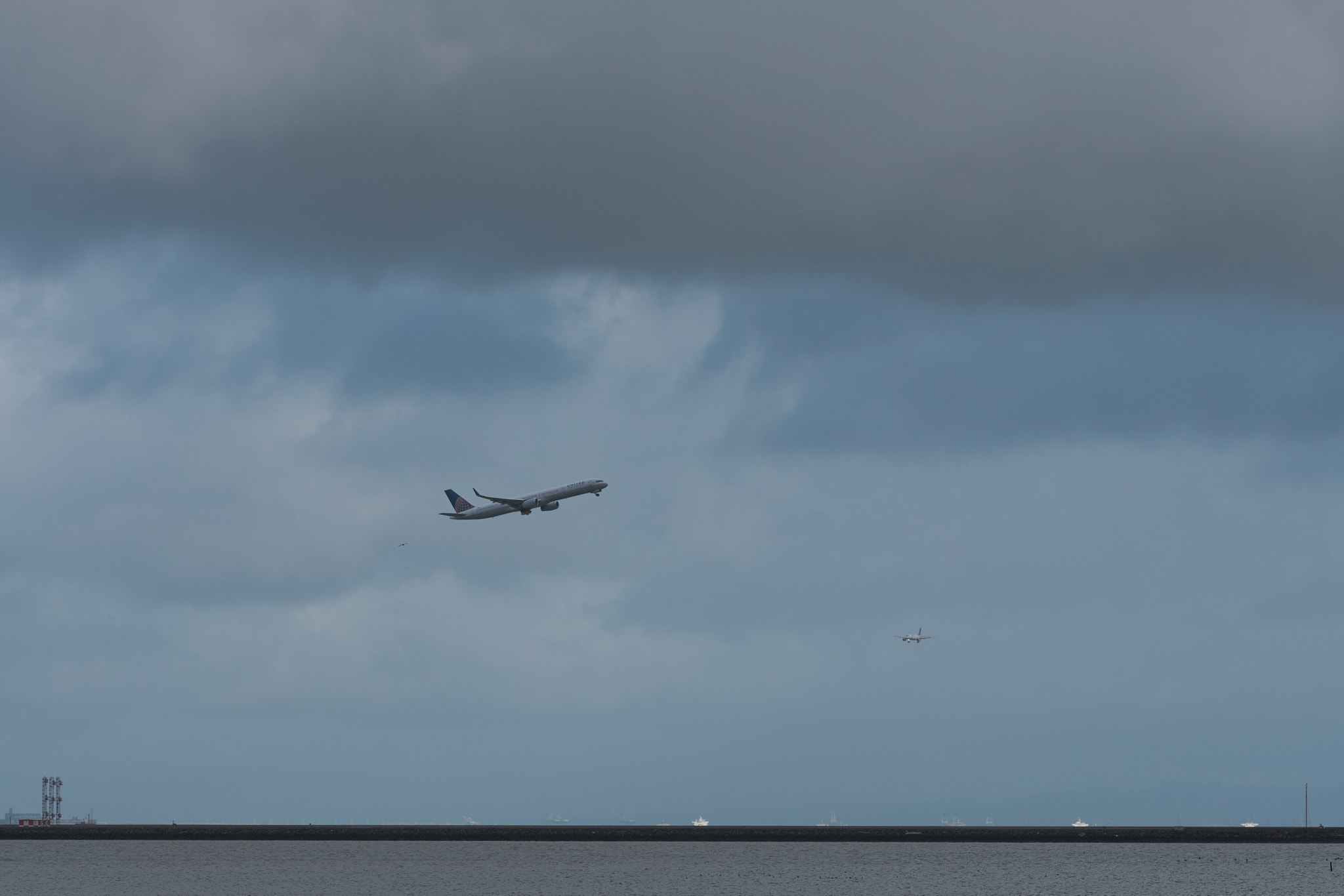 Sony a6500 + Sigma 70-200mm F2.8 EX DG HSM APO Macro sample photo. Flying into the clouds! photography