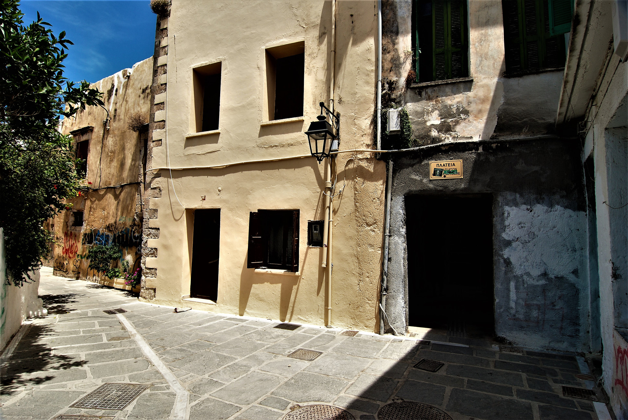 Nikon D80 sample photo. Rethymno- the old (down) town-crete photography
