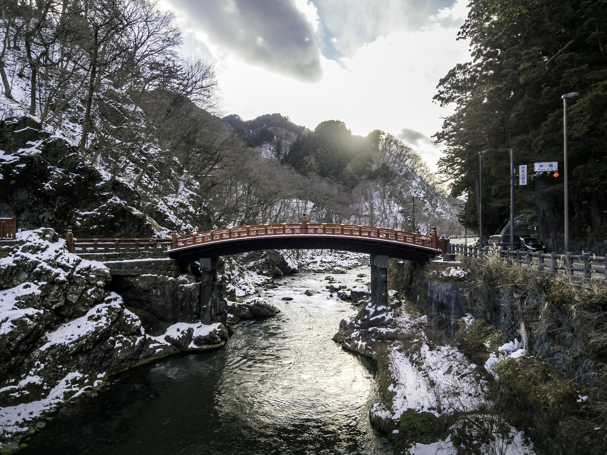 Olympus PEN E-PL7 + OLYMPUS M.9-18mm F4.0-5.6 sample photo. Shinkyo bridge photography