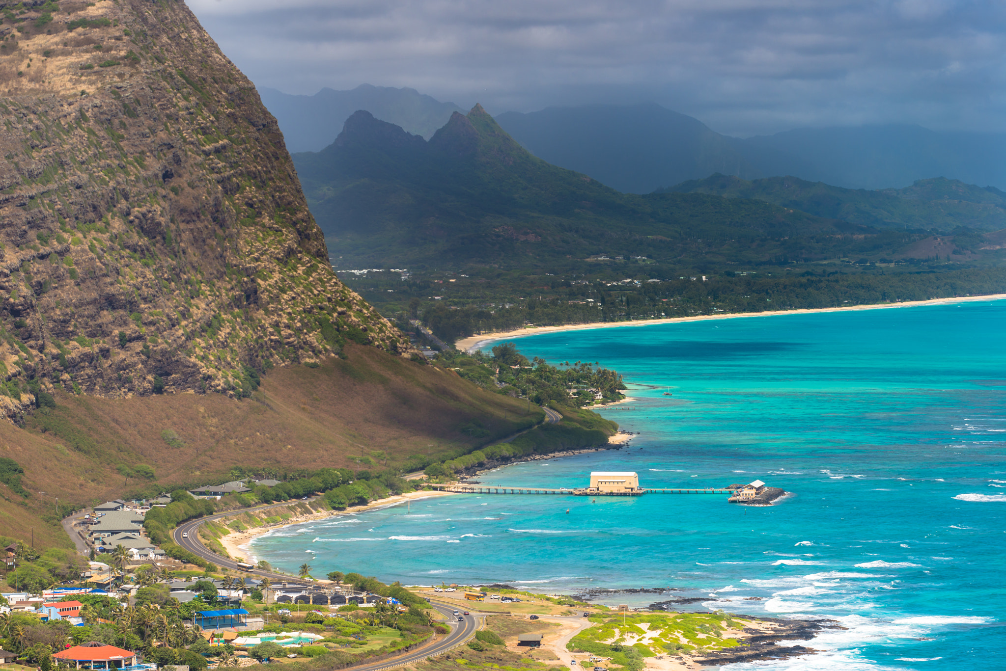 Nikon D610 sample photo. Overlook view of big island hawaii photography