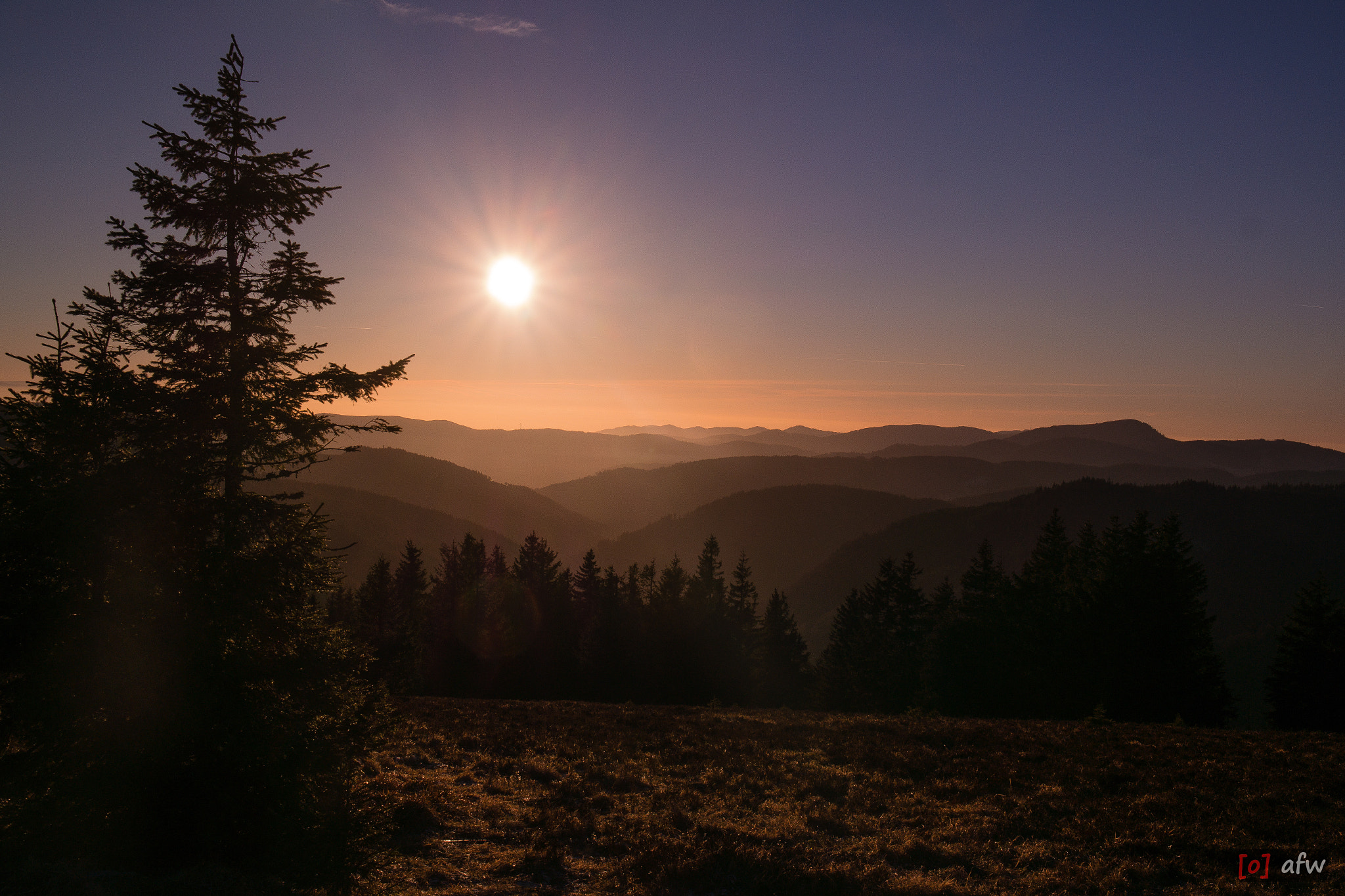 Samsung NX300M + Samsung NX 18-55mm F3.5-5.6 OIS sample photo. Sonnenuntergang am feldberg 6 photography