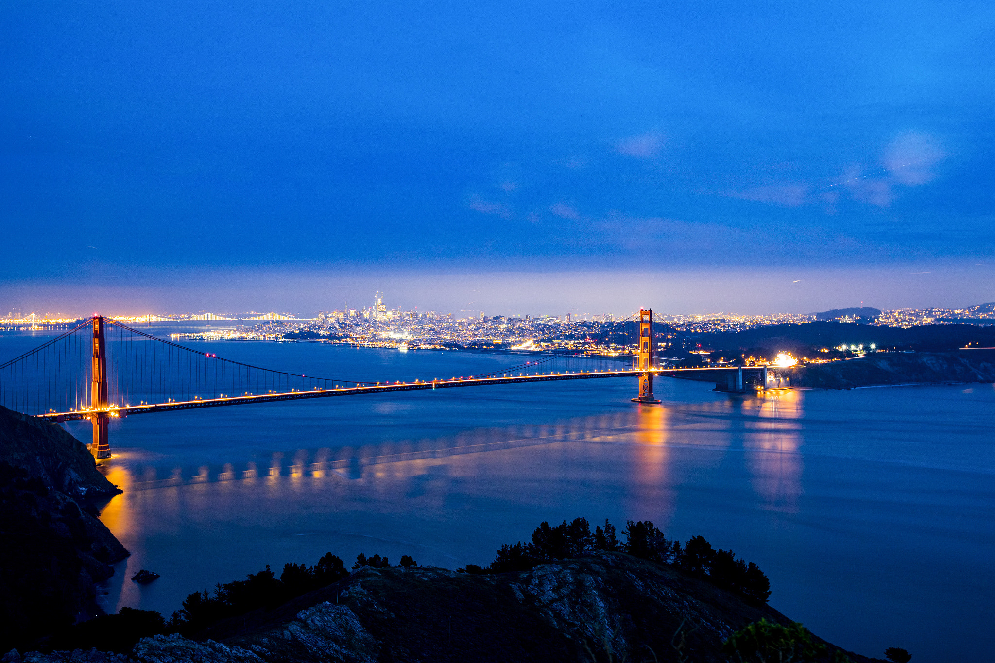 Canon EF 16-35mm F2.8L II USM sample photo. Gold gate bridge photography