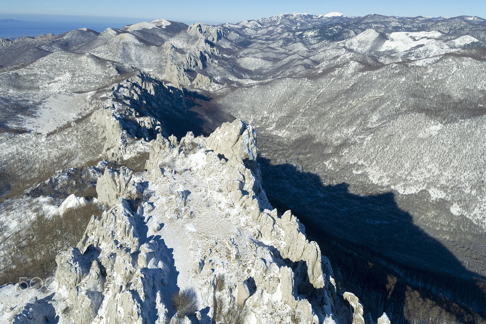 DJI FC550RAW sample photo. Velebit mountain photography