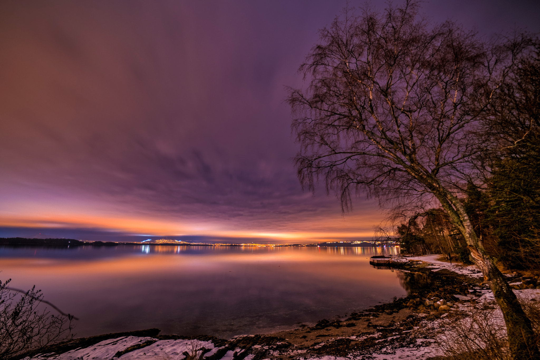 Sony a7R II + Samyang AF 14mm F2.8 FE sample photo. The wild nightlife of vollen part 1 photography