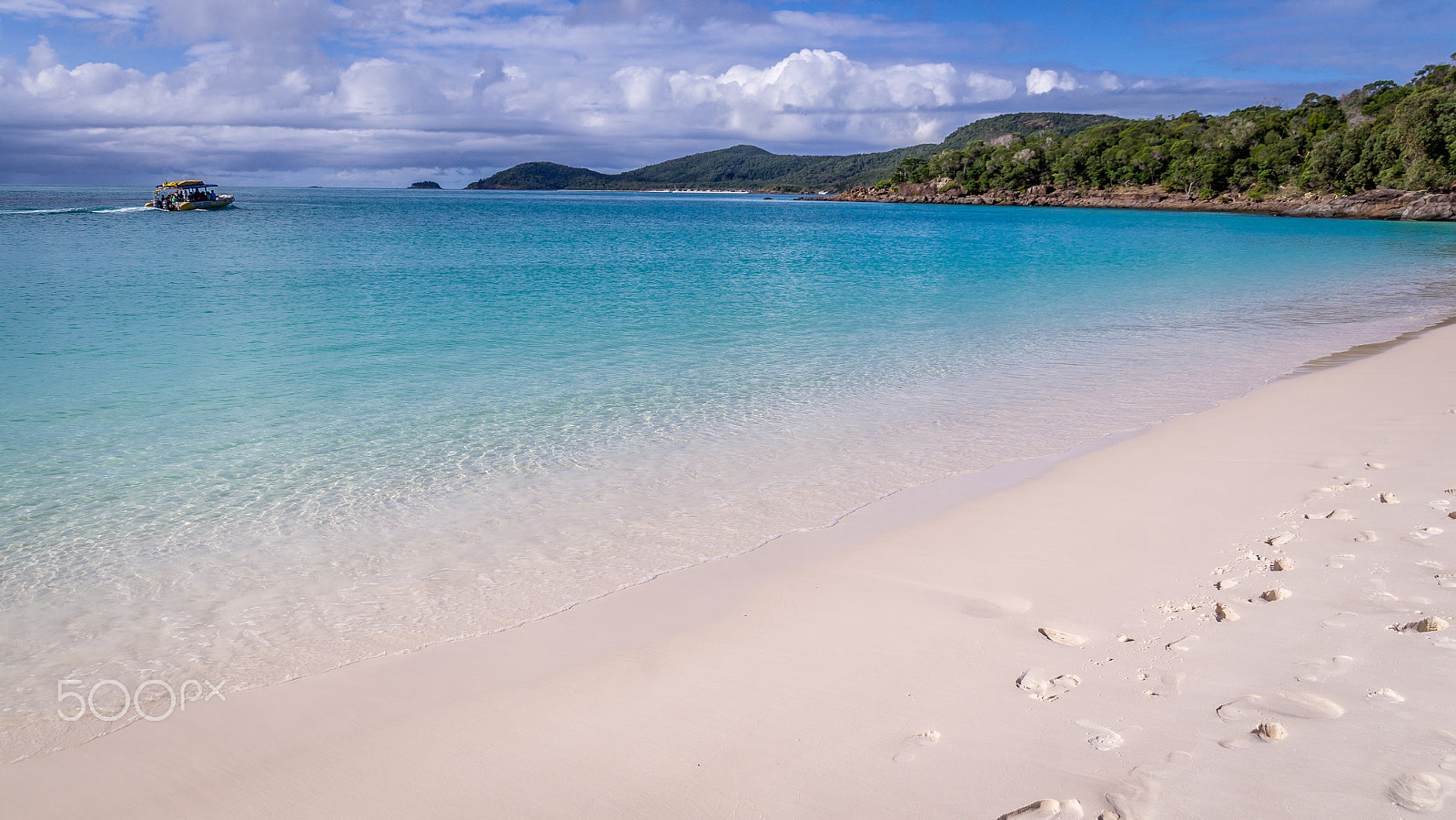 Sony SLT-A37 sample photo. Whitehaven beach panorama at whitsunday island photography
