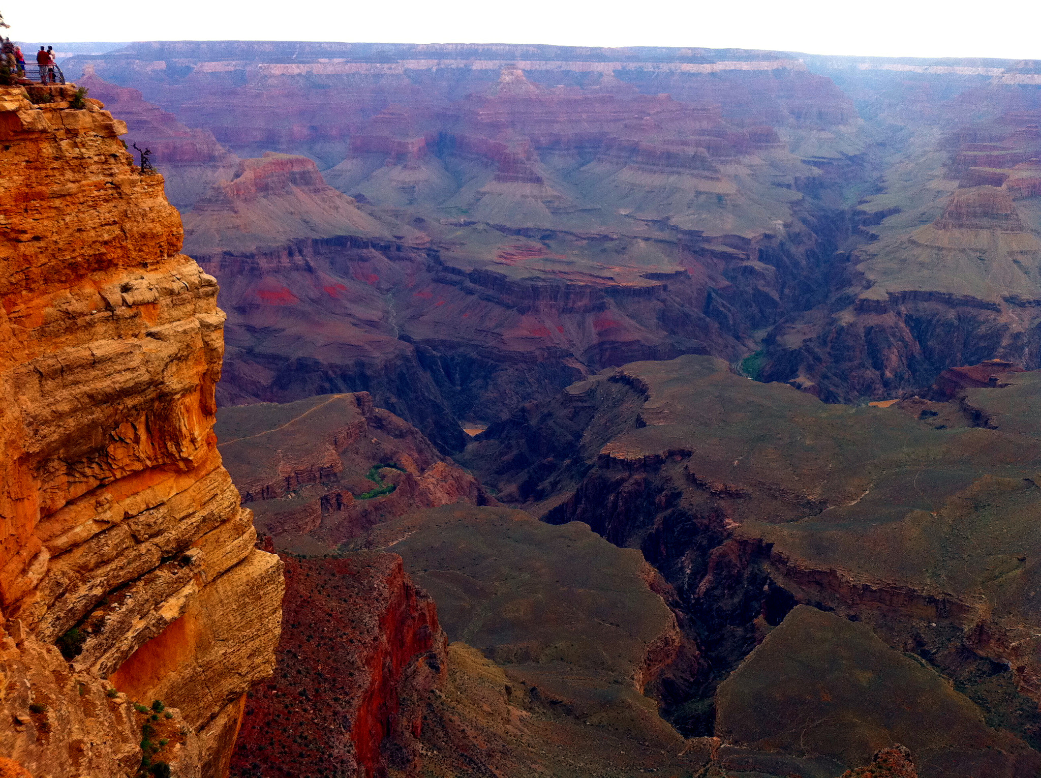 Man & The Grand Canyon (iPhone 4)