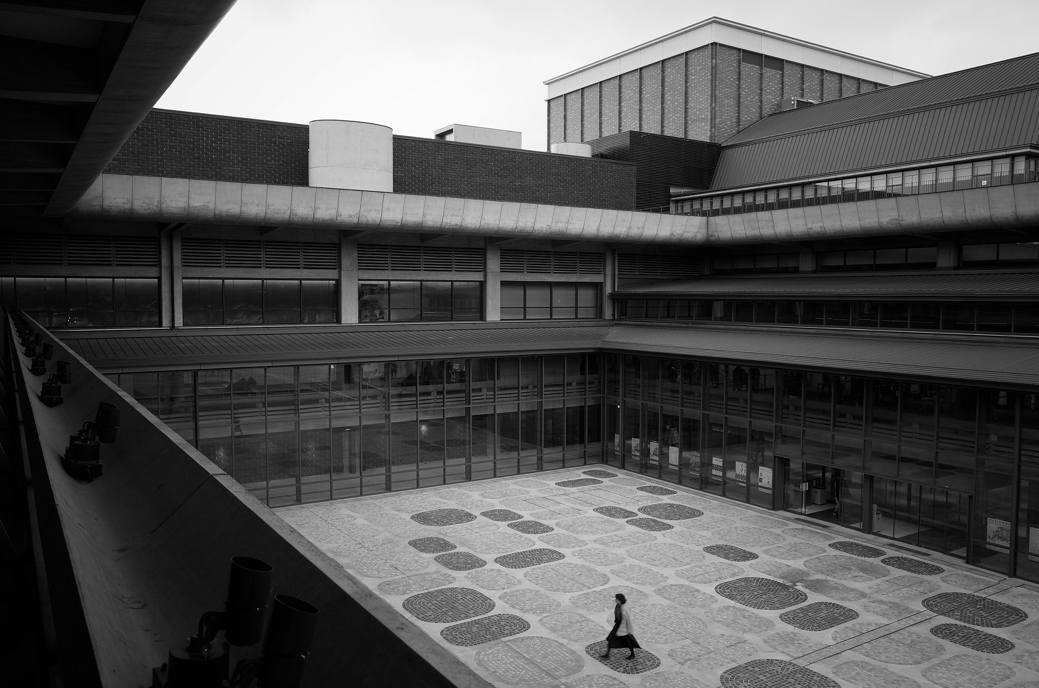Ricoh GR + GR Lens sample photo. Kyoto kaikan (京都会館) photography
