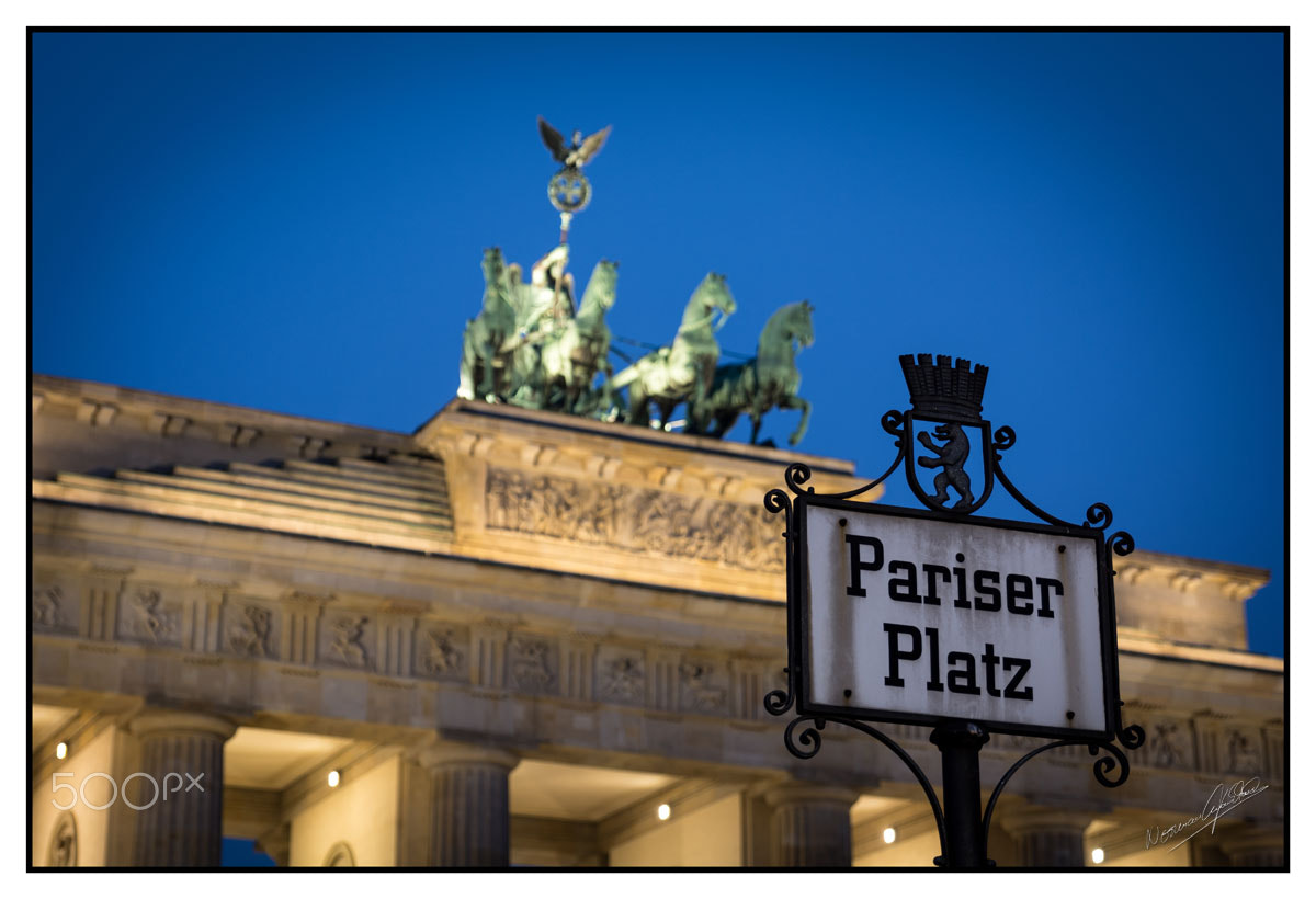 Tamron SP 24-70mm F2.8 Di VC USD sample photo. Pariser platz photography