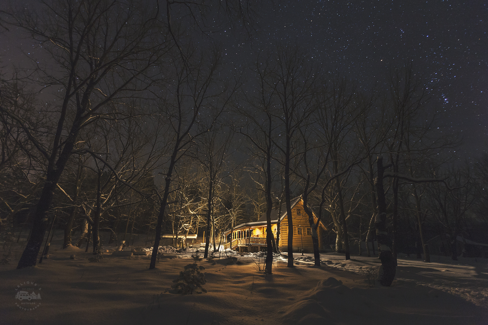 Canon EF 16-35mm F2.8L II USM sample photo. Winter night fairytale #1 photography