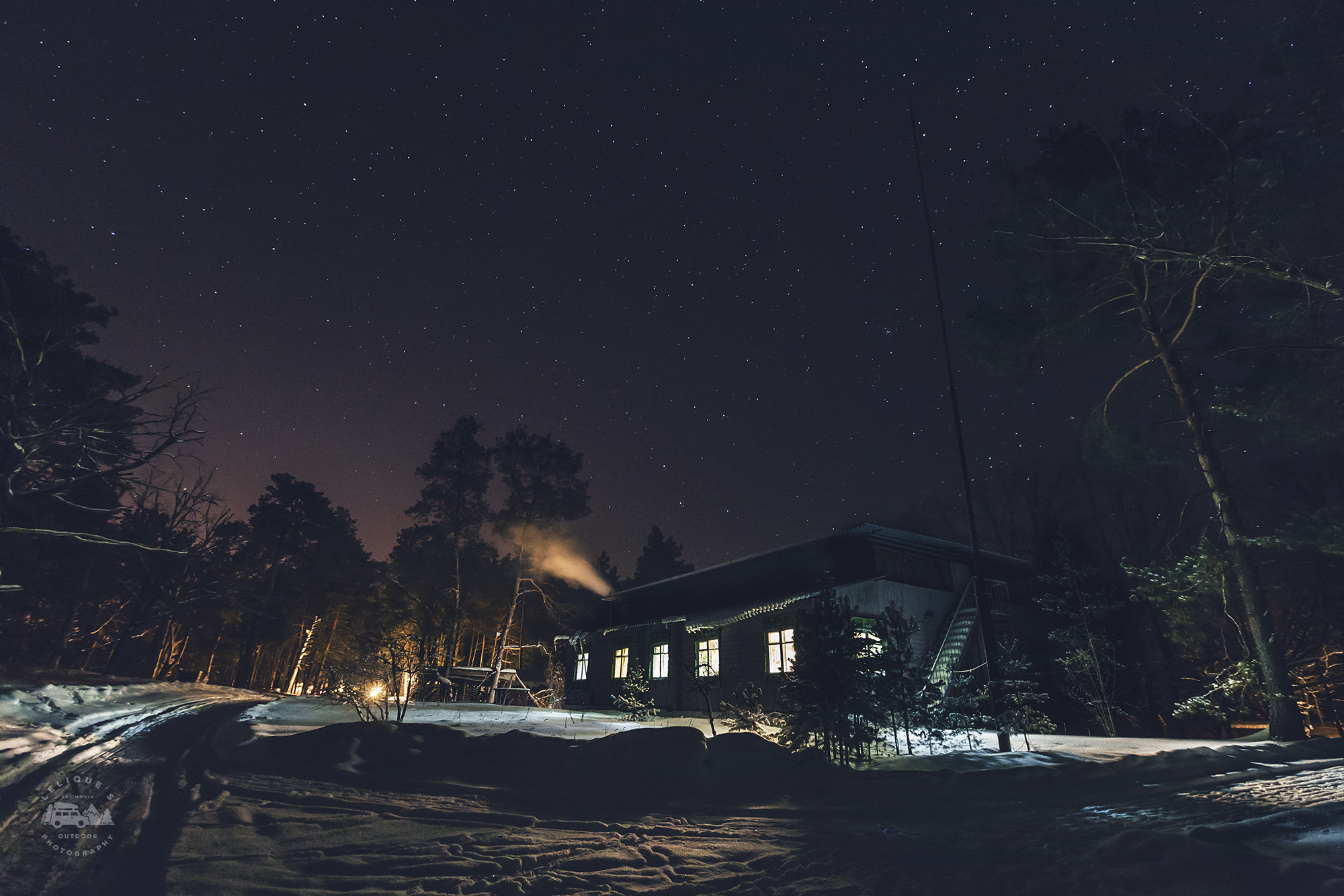 Canon EF 16-35mm F2.8L II USM sample photo. Winter night fairytale #2 photography