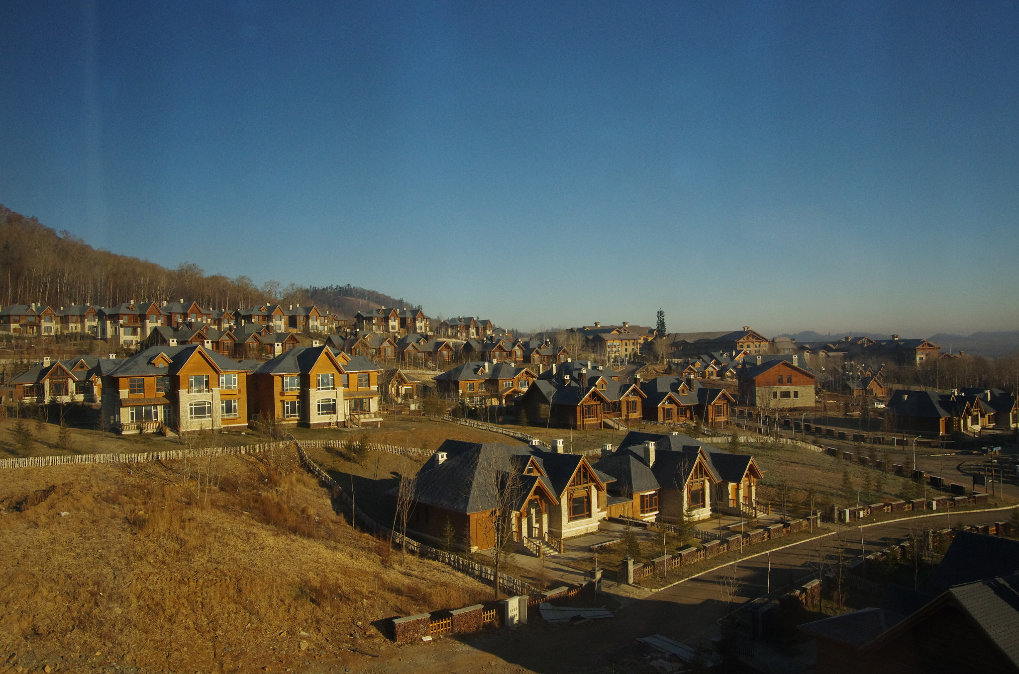 Pentax K-5 IIs sample photo. Village in winter photography