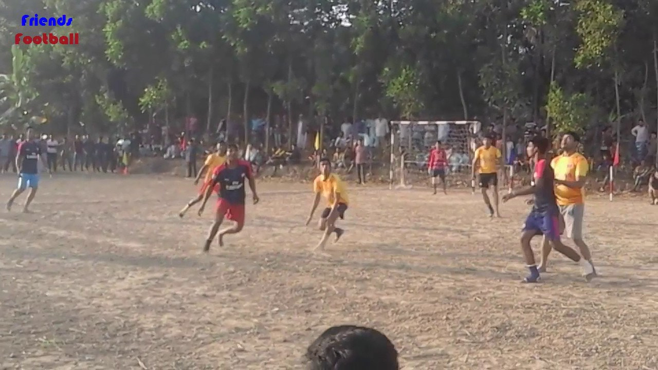 Amazing Football Match | Excellent Goal In Village Football Tournament - 2017