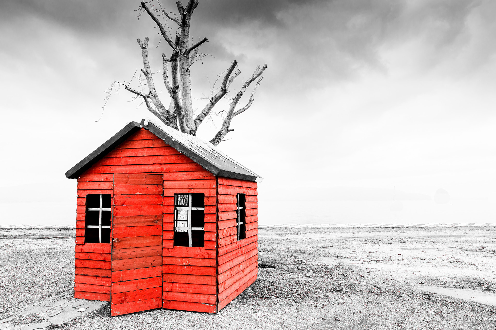 Tokina AT-X 16-28mm F2.8 Pro FX sample photo. Wooden house photography
