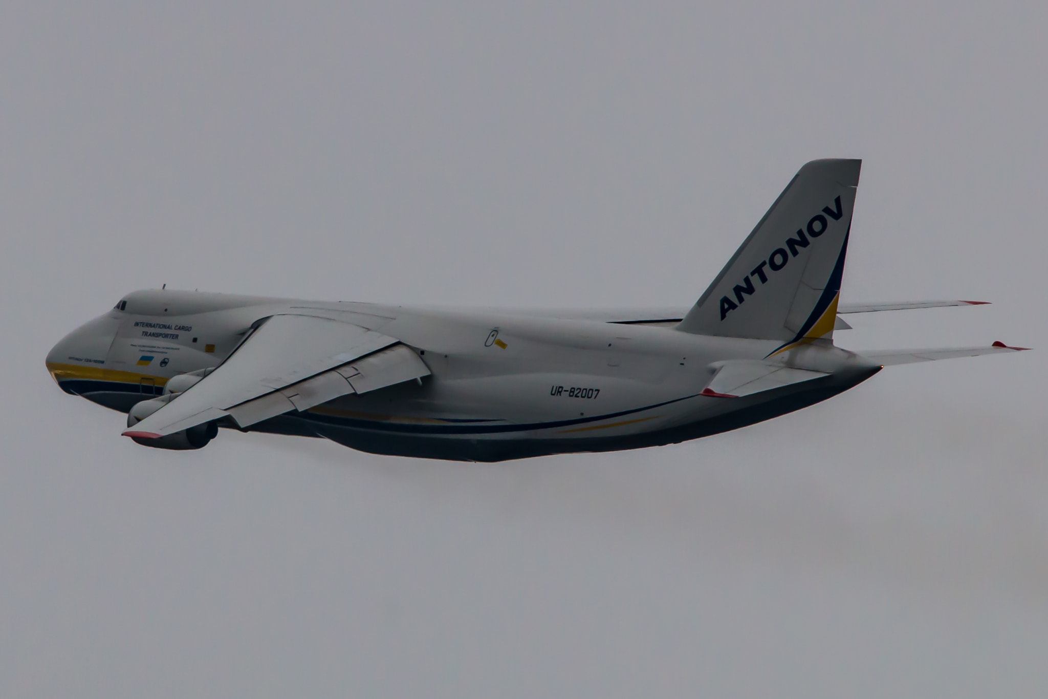 150-600mm F5-6.3 DG OS HSM | Contemporary 015 sample photo. Antonov 124 beim start in zurich kloten photography