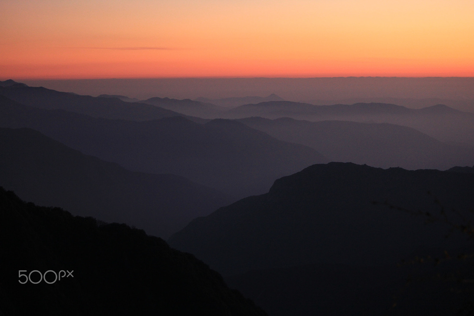 Canon EOS 550D (EOS Rebel T2i / EOS Kiss X4) sample photo. Mountain sunset photography